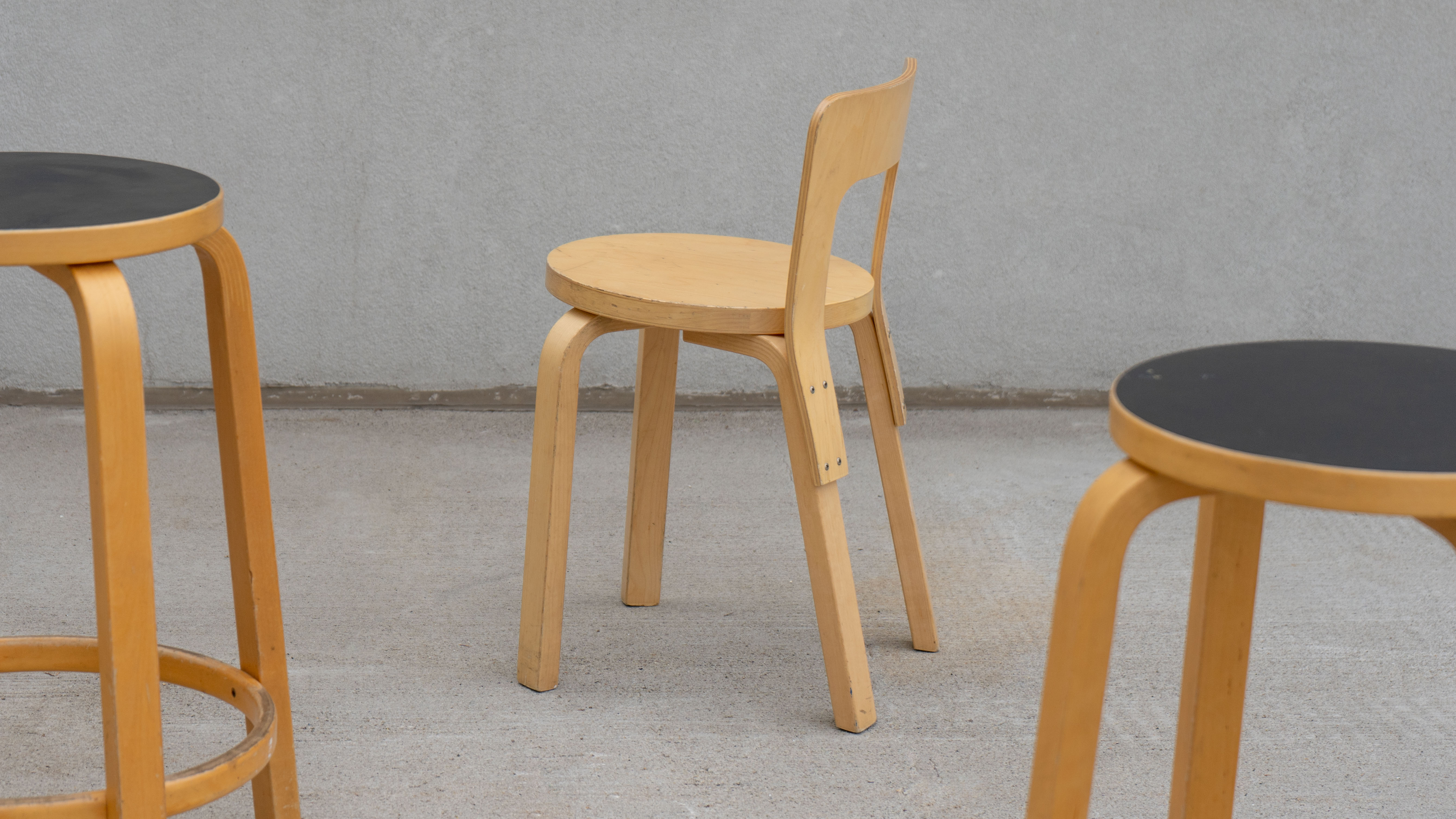 sweeterfat Alvar Aalto chair n65 artek
