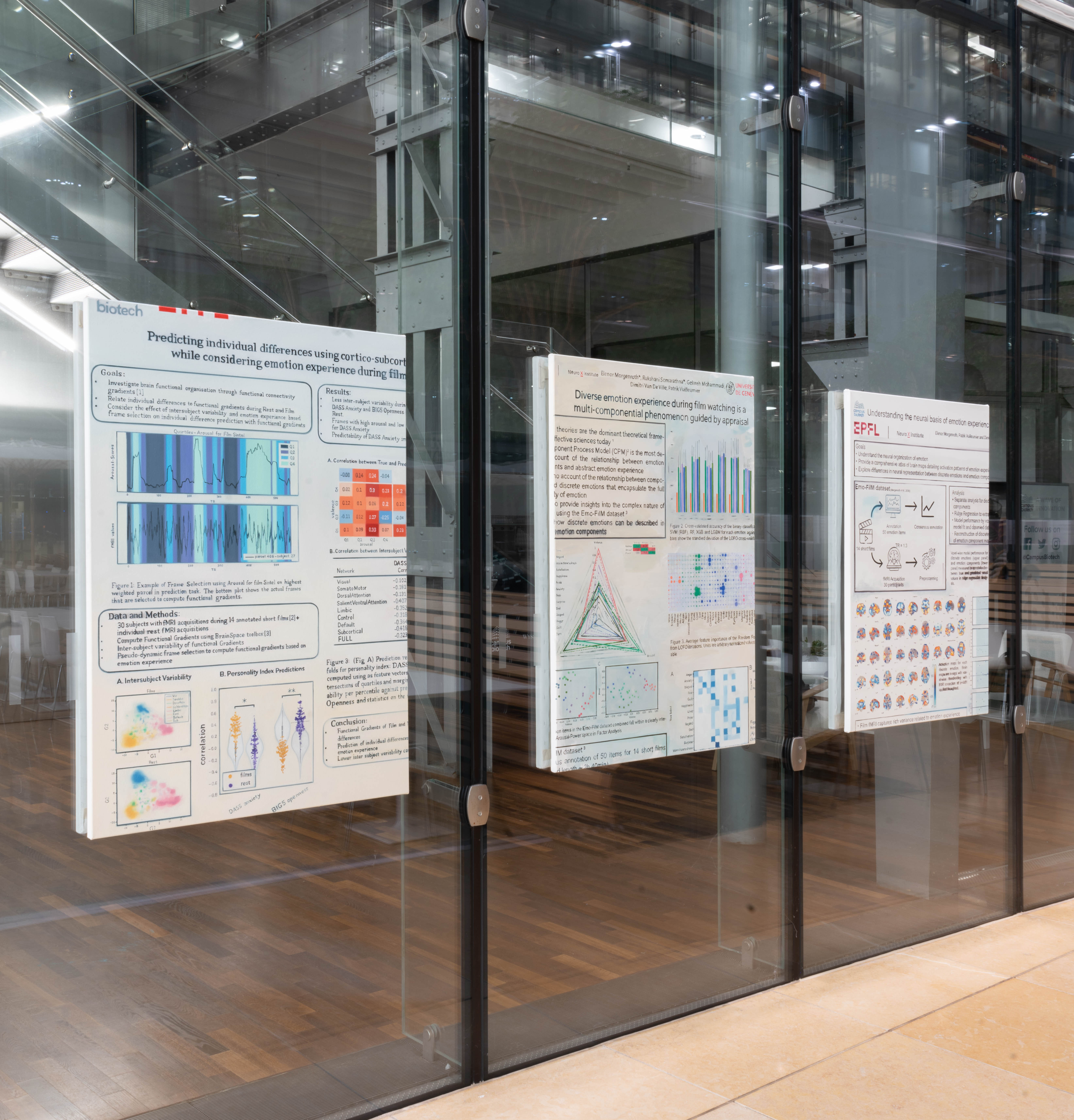  Idiosynchronic,  Installation view, Campus Biotech 2024