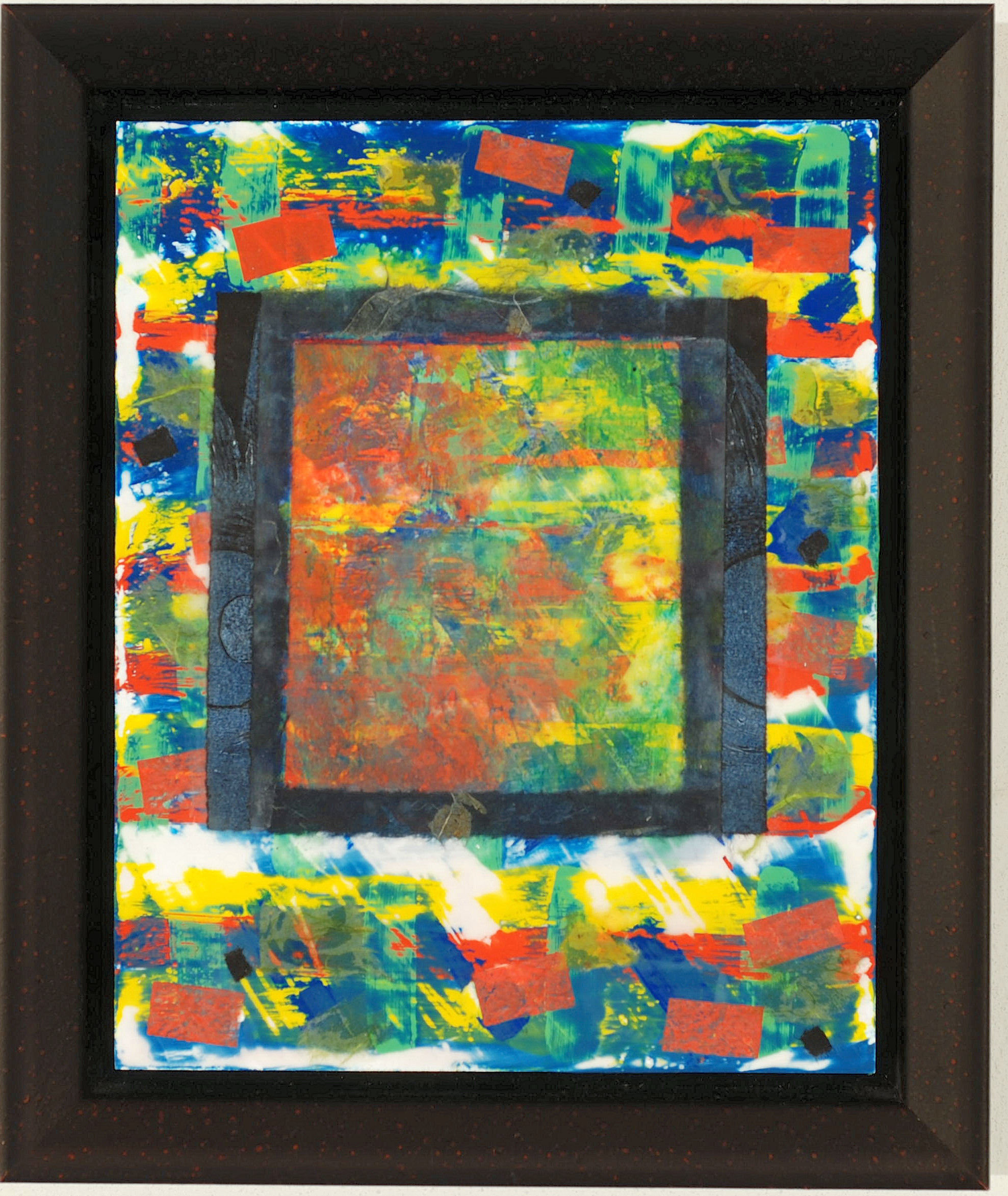 Interim, 2011, encaustic and mixed media, 10 x 8 inches