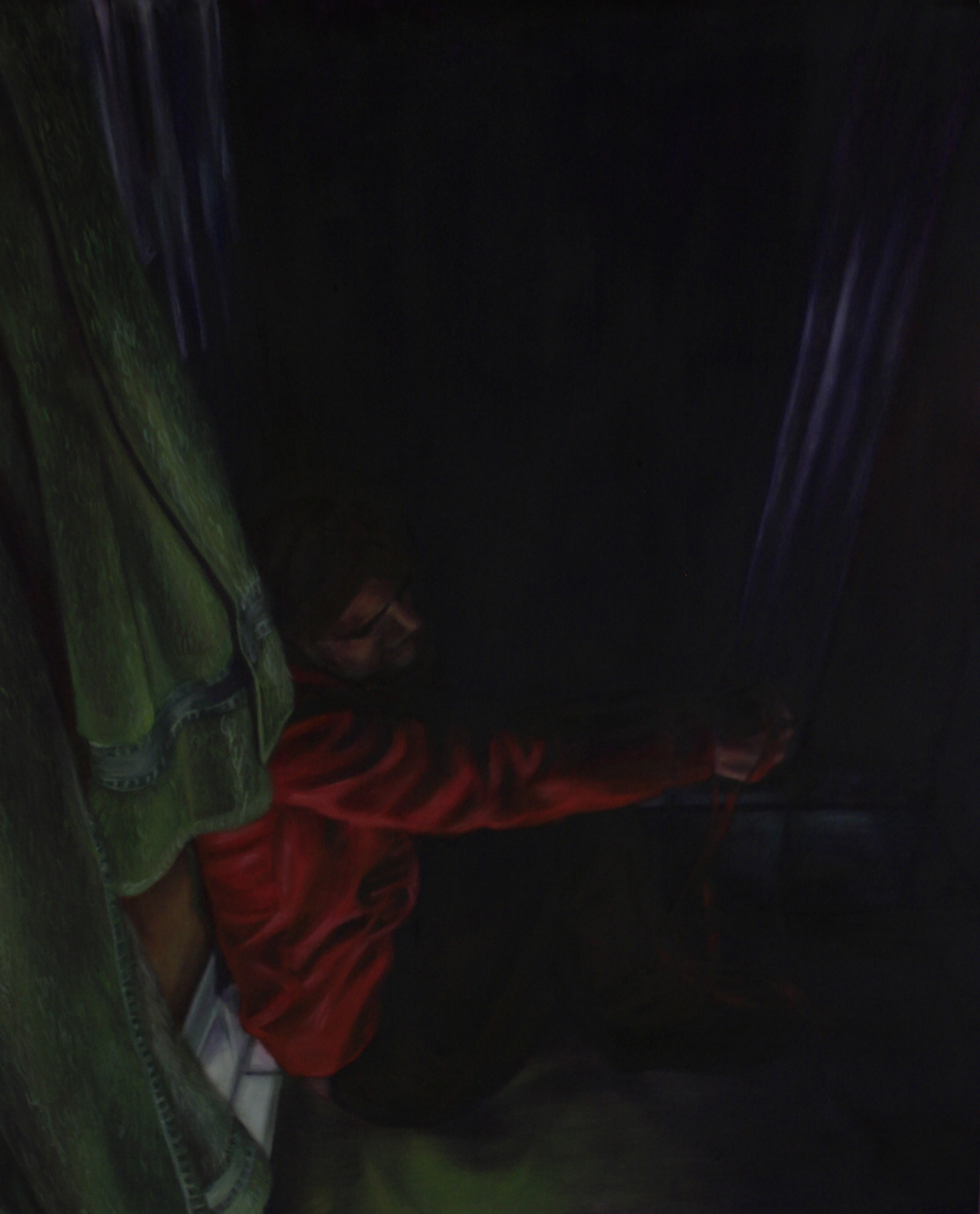 Small 21.5 x 26.5 Inches Acrylic Paint on Canvas 2017