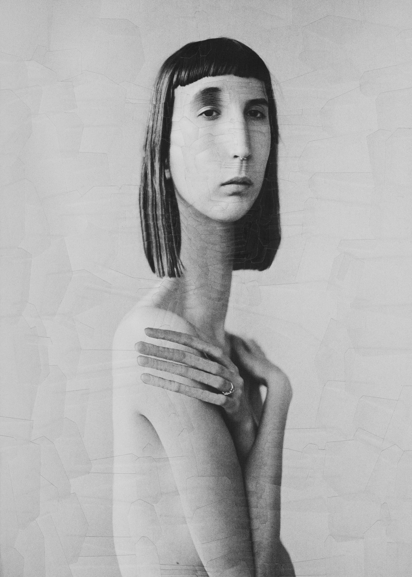 Mia, original photography Arsalan Danish, 2022, 8.2 x 11.6 inches