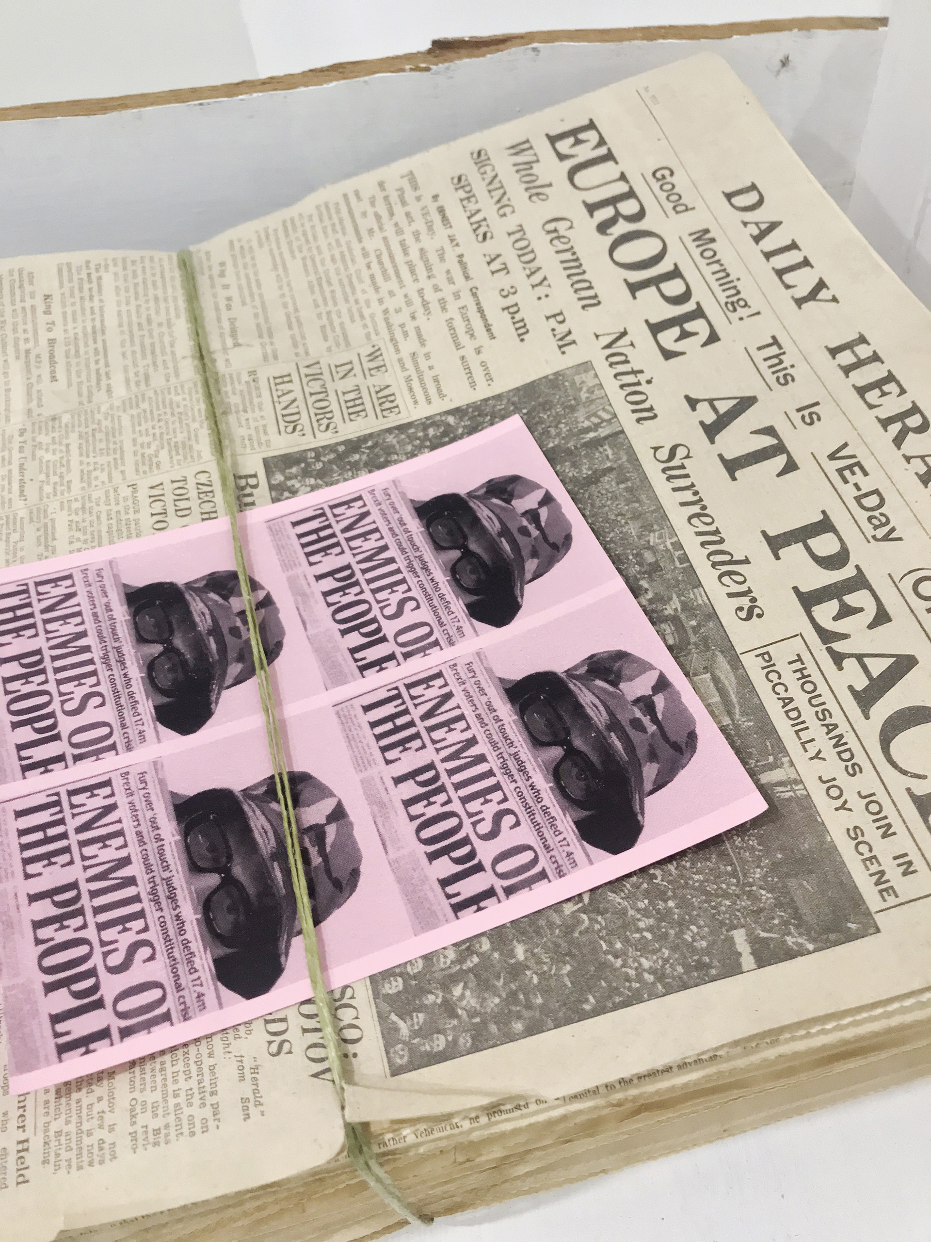 Installation, The Closer We Are, exhibition Elysium Gallery, Swansea, Wales, 2019 / 2020