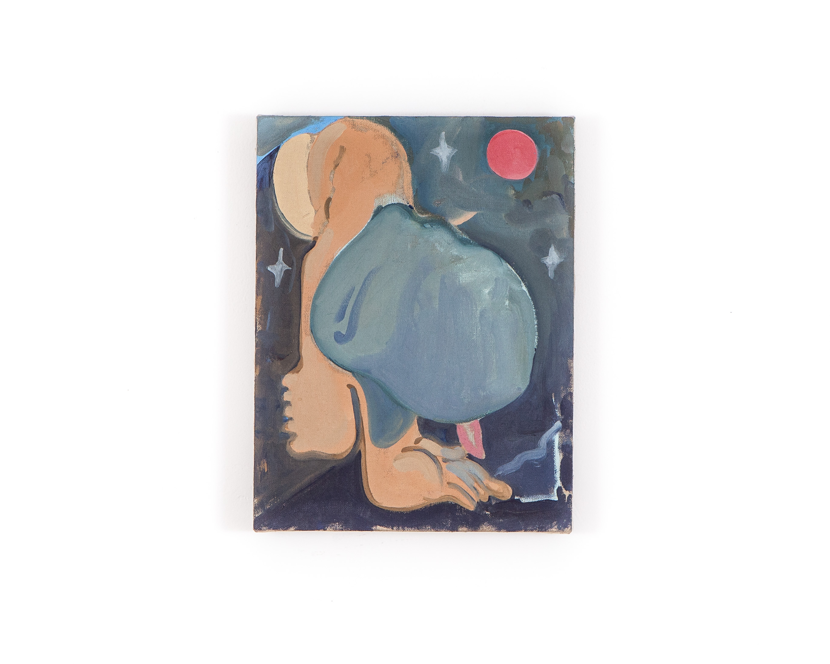 Devotional Feeling, 2015. Oil on Linen, 12"x8"