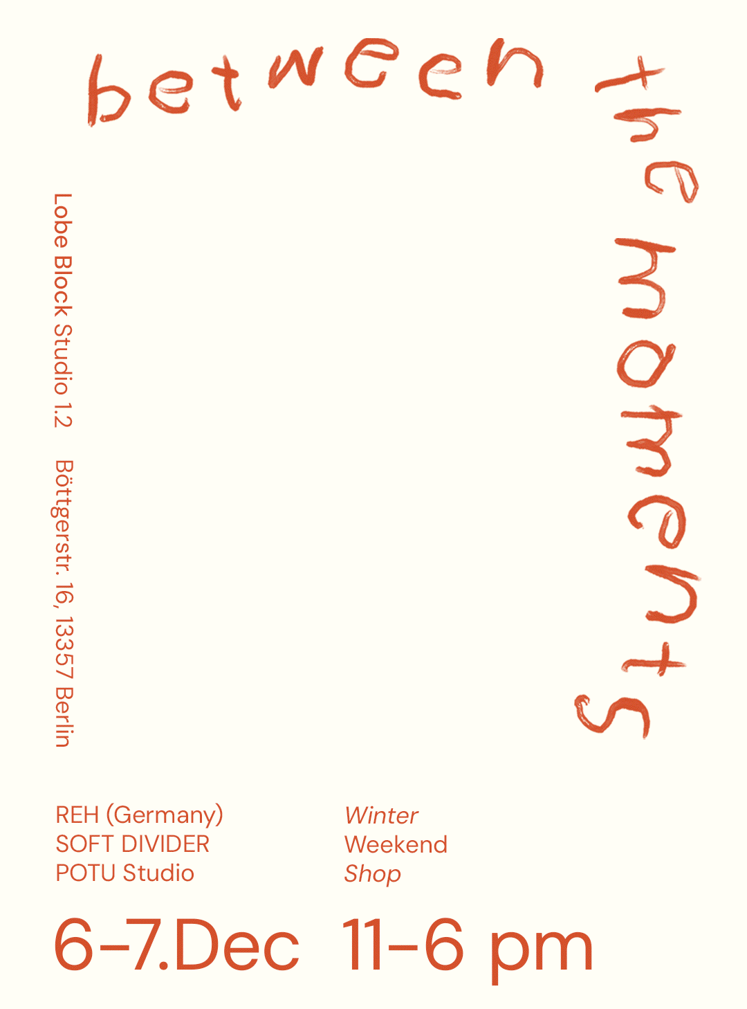 Pop-up event IG design