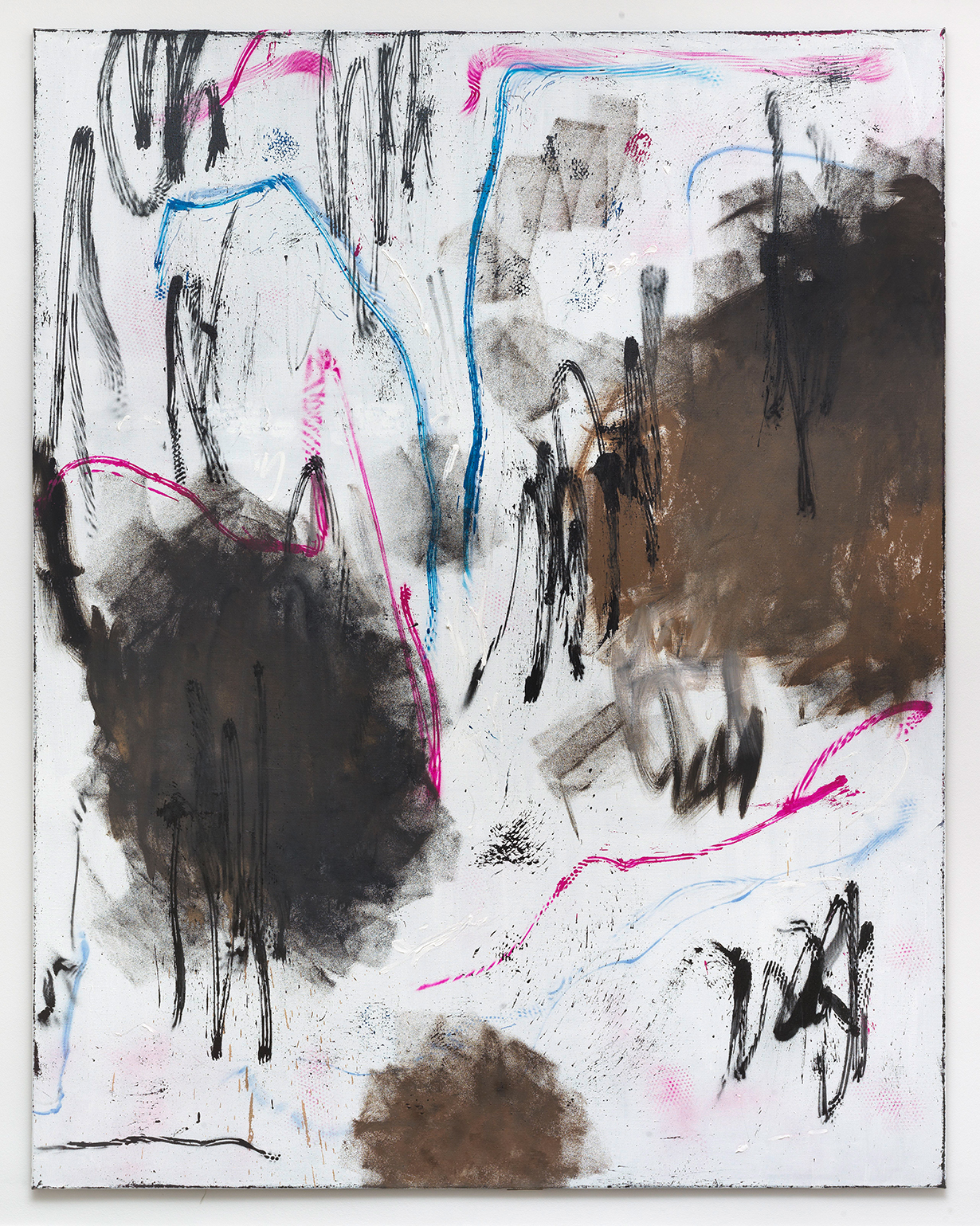 STRIKE THE POSE, 2014 240 x 180cm Oil on Canvas