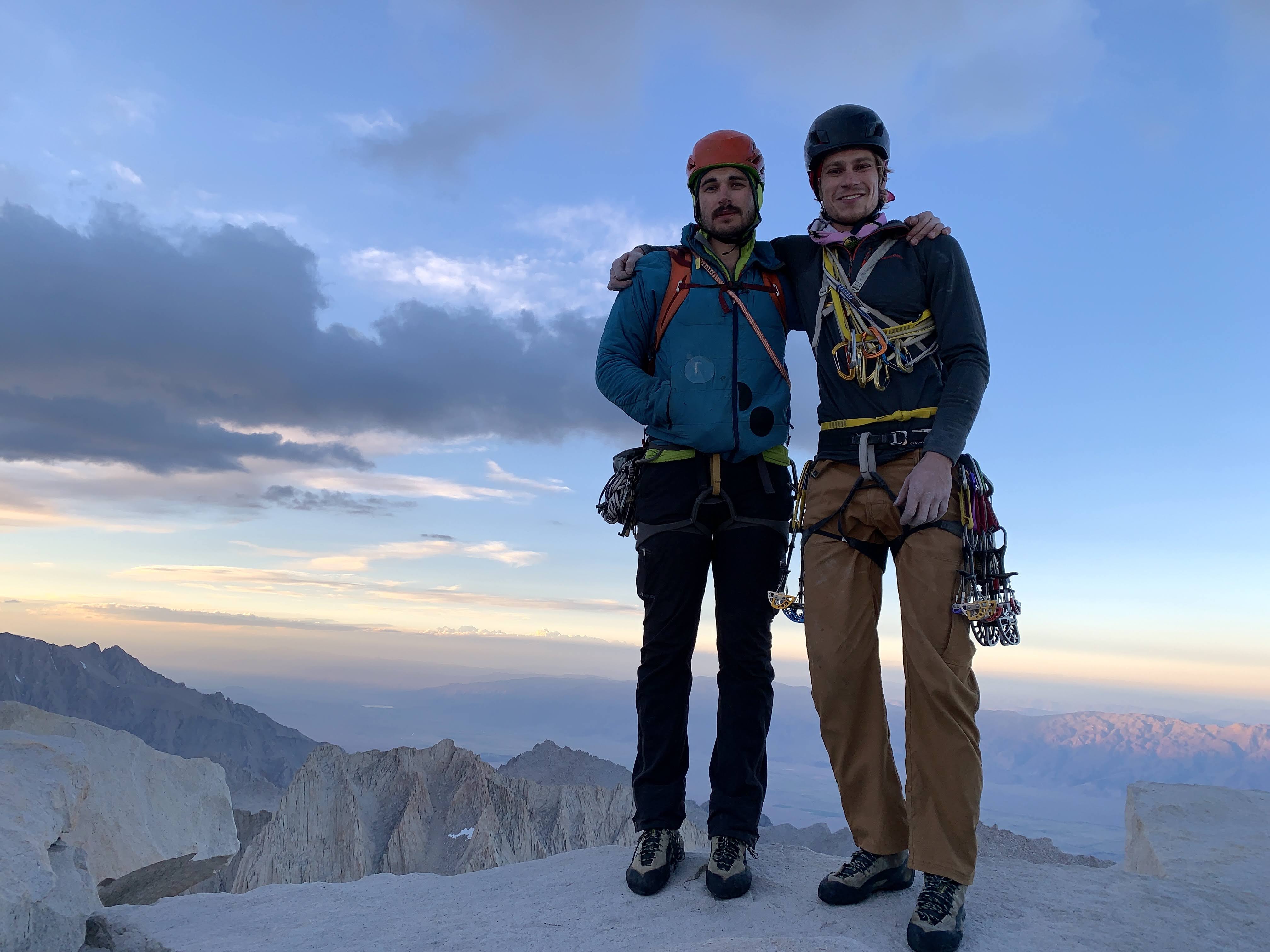 John and I on the Summit of Mt. Whitney
