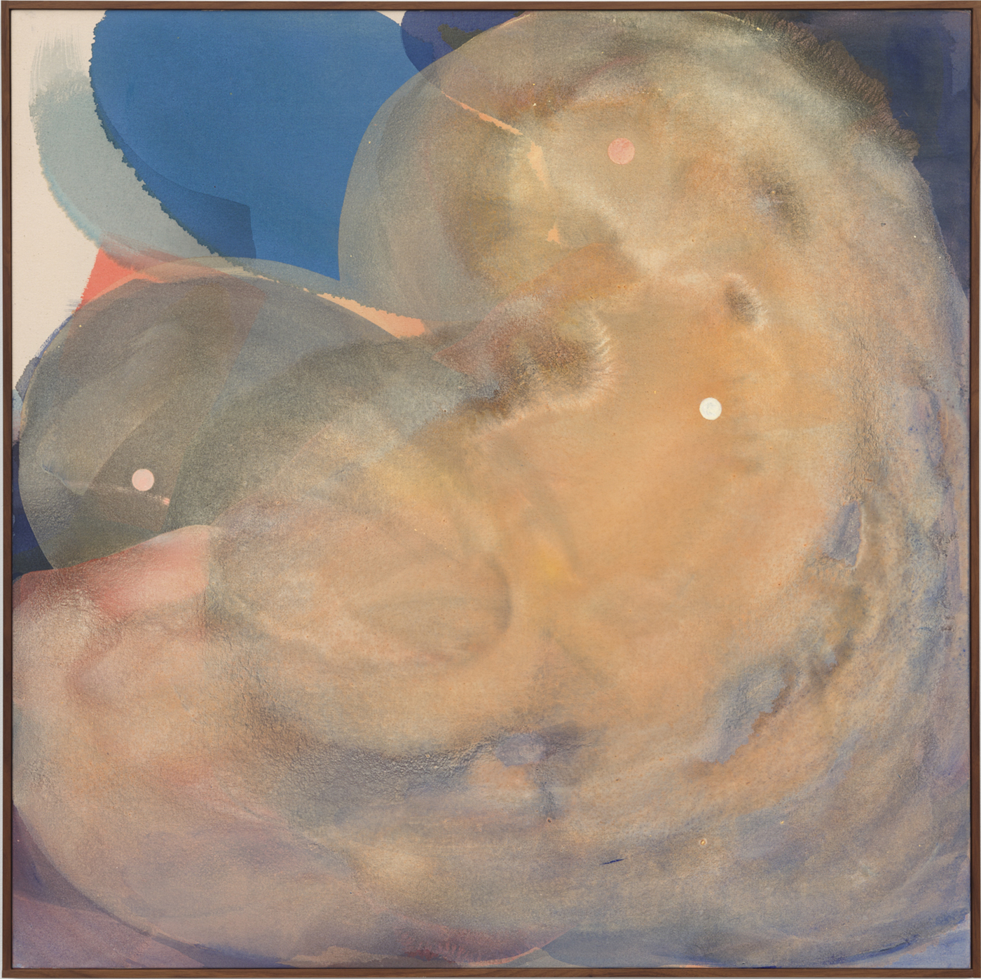 Approaching Times Three, 2025 Acrylic on canvas 40&rdquo; x 40&rdquo;