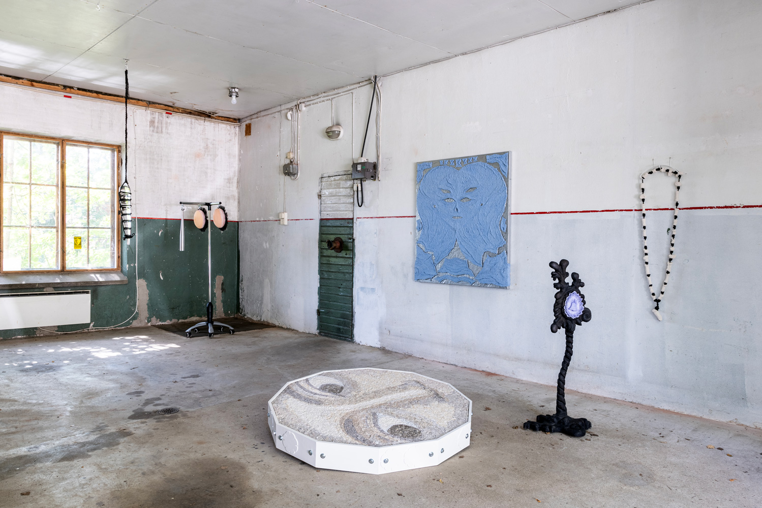 Exhibition view, Once we see it, A group exhibition including works by Taru Happonen, Riikka Anttonen, Ida Koitila, and Eetu Sihvonen