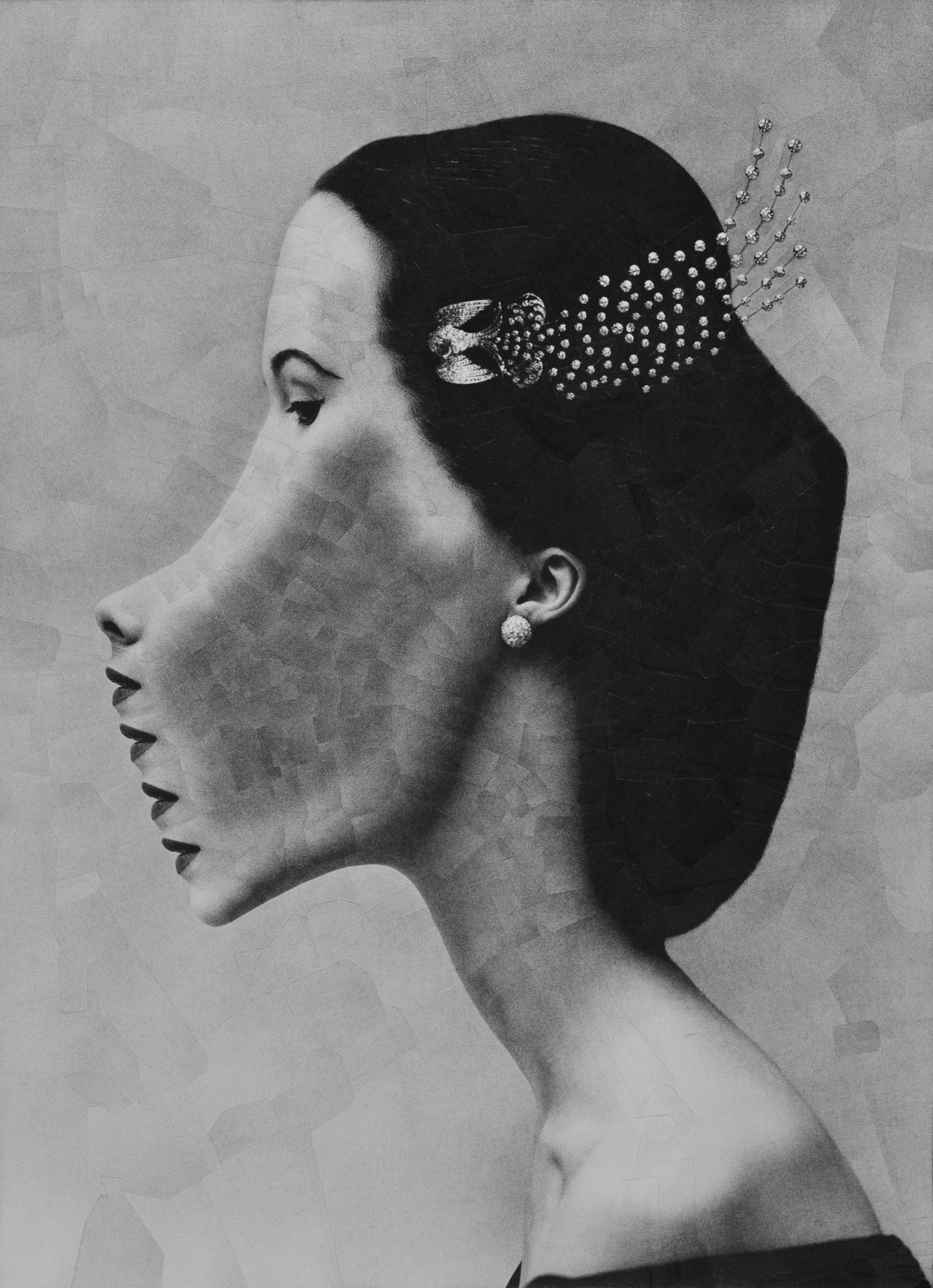 Four Words, 2017, 9 x 12.3 inches