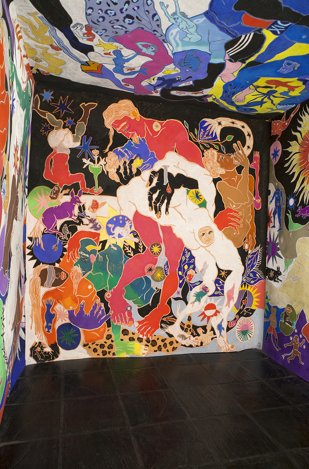 Sin títuloTiza pastel sobre papel250 x 250 cm2022(No disponible)