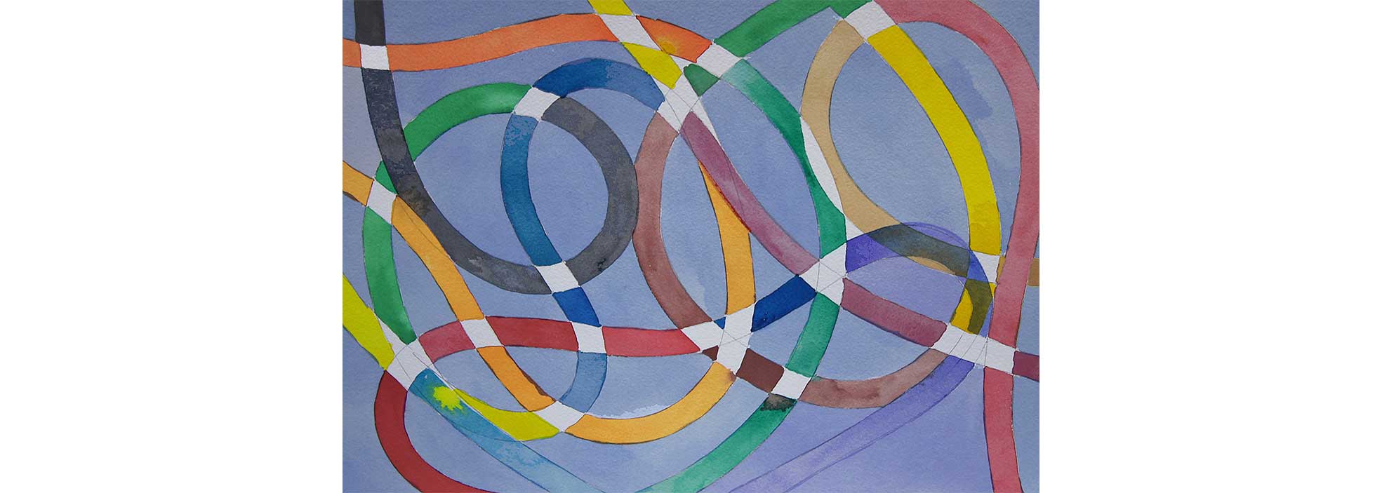 Untitled, 2020. Watercolor on paper, 30,9 x 22,9 cm.