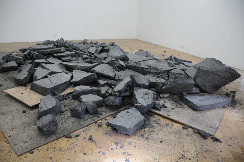 Untitled Project (Conceret Boat) 2011, Concrete, steel, with Ross Coulter & Alex Ippoliti (photo: Ross Coulter)