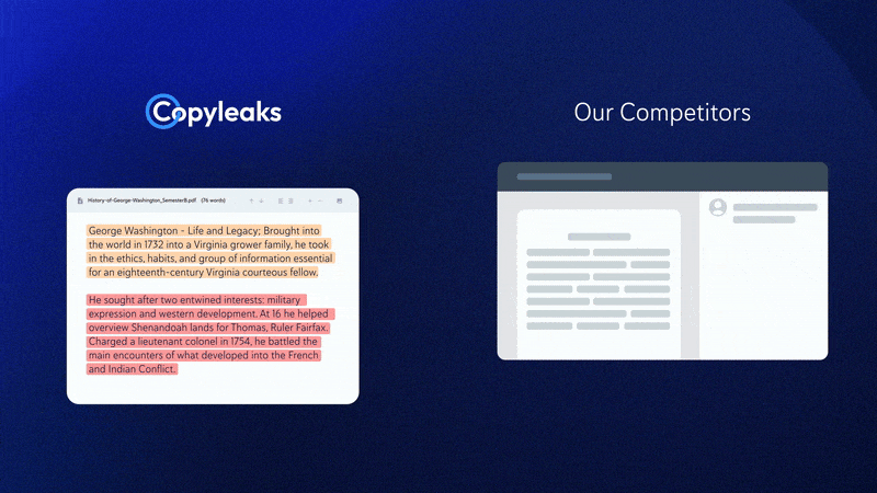 Copyleaks vs. Competitors