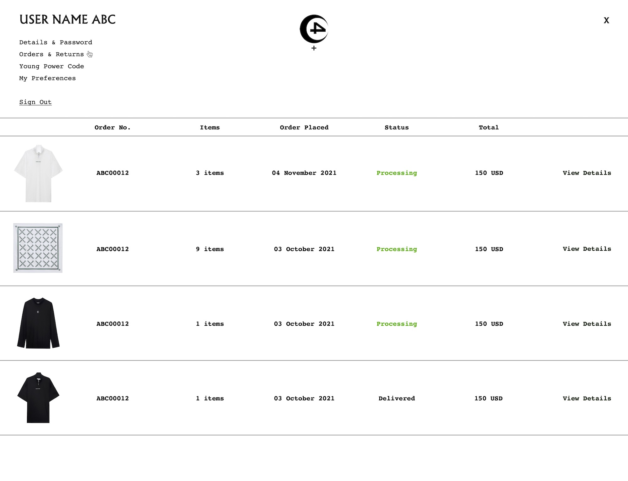 THE USER CAN TRACK THEIR ORDERS