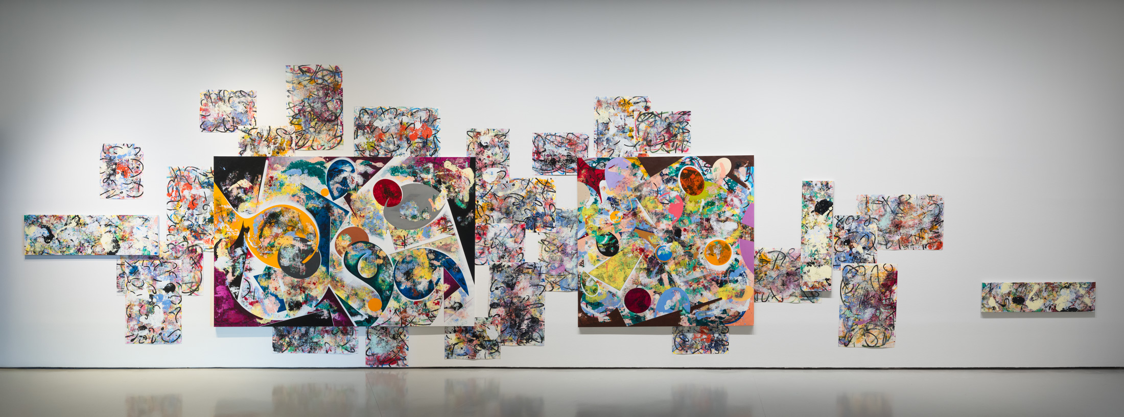 Péndulo'. Installation view. CAB Burgos. 2025 ©J. Martín