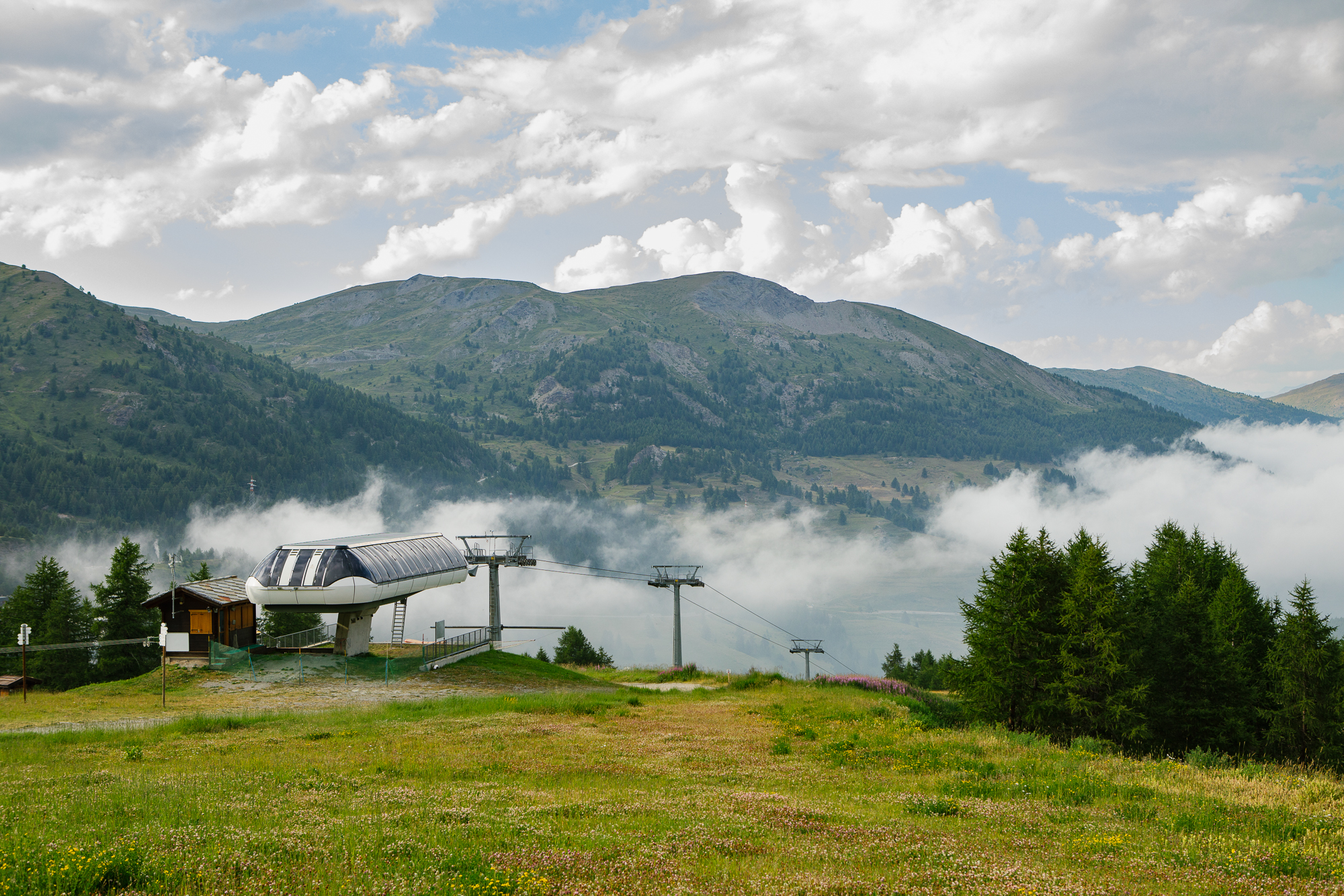 Landscape near Sestriere (TO) - Preskige