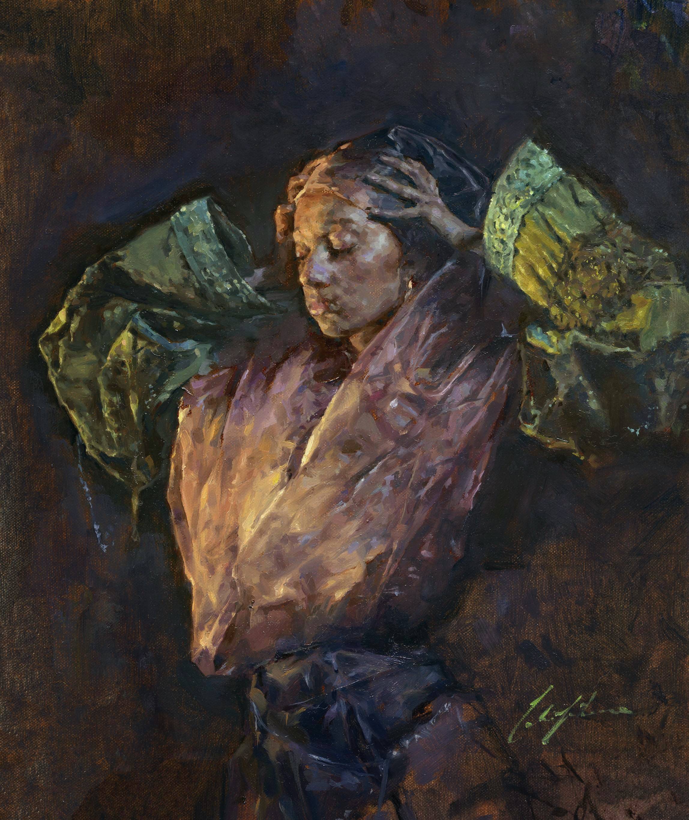 Imminent, 13x17.5'', Oil on panel, 2021