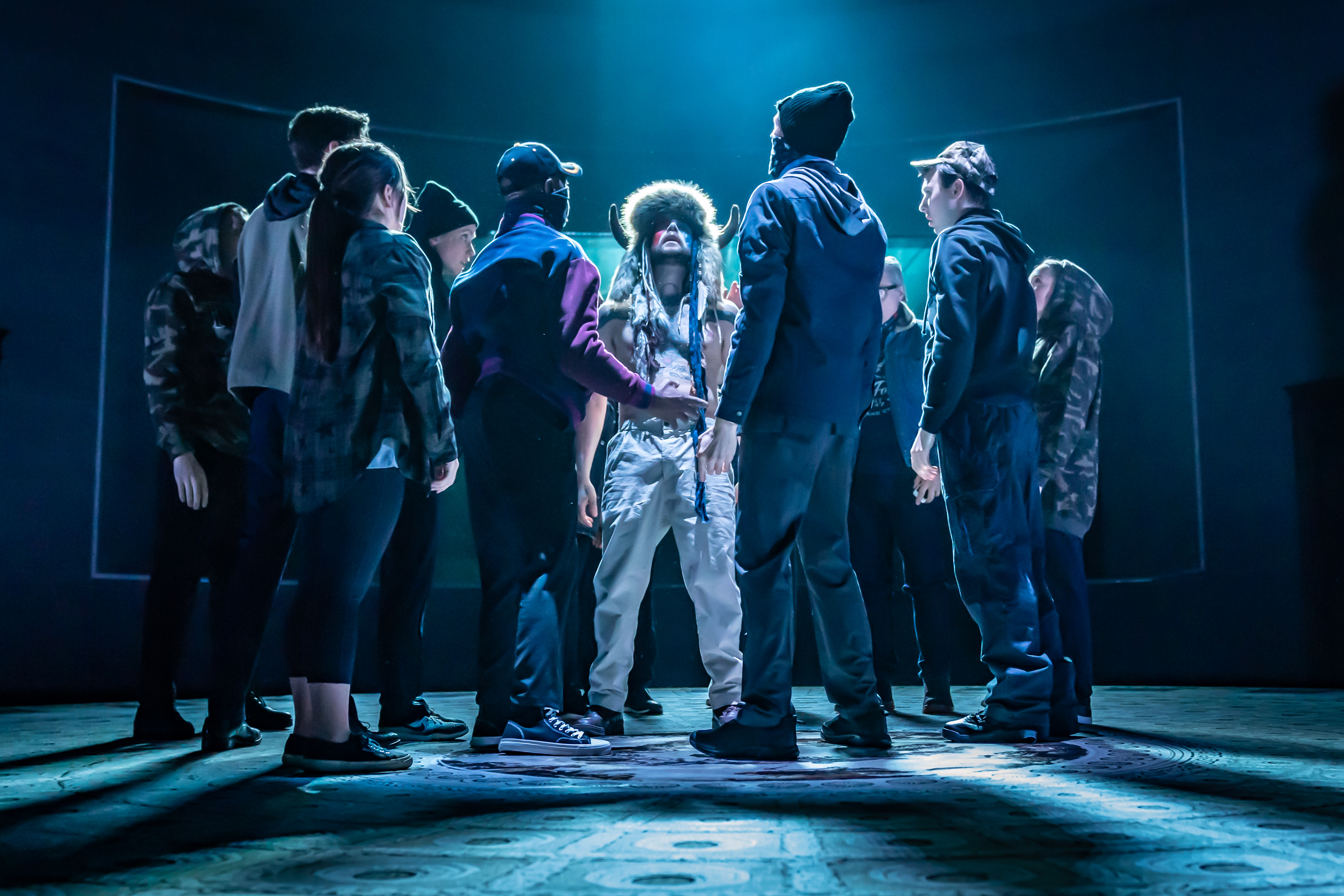 The 47th, Joss Carter, Old Vic Theatre, Photograph by Marc Brenner