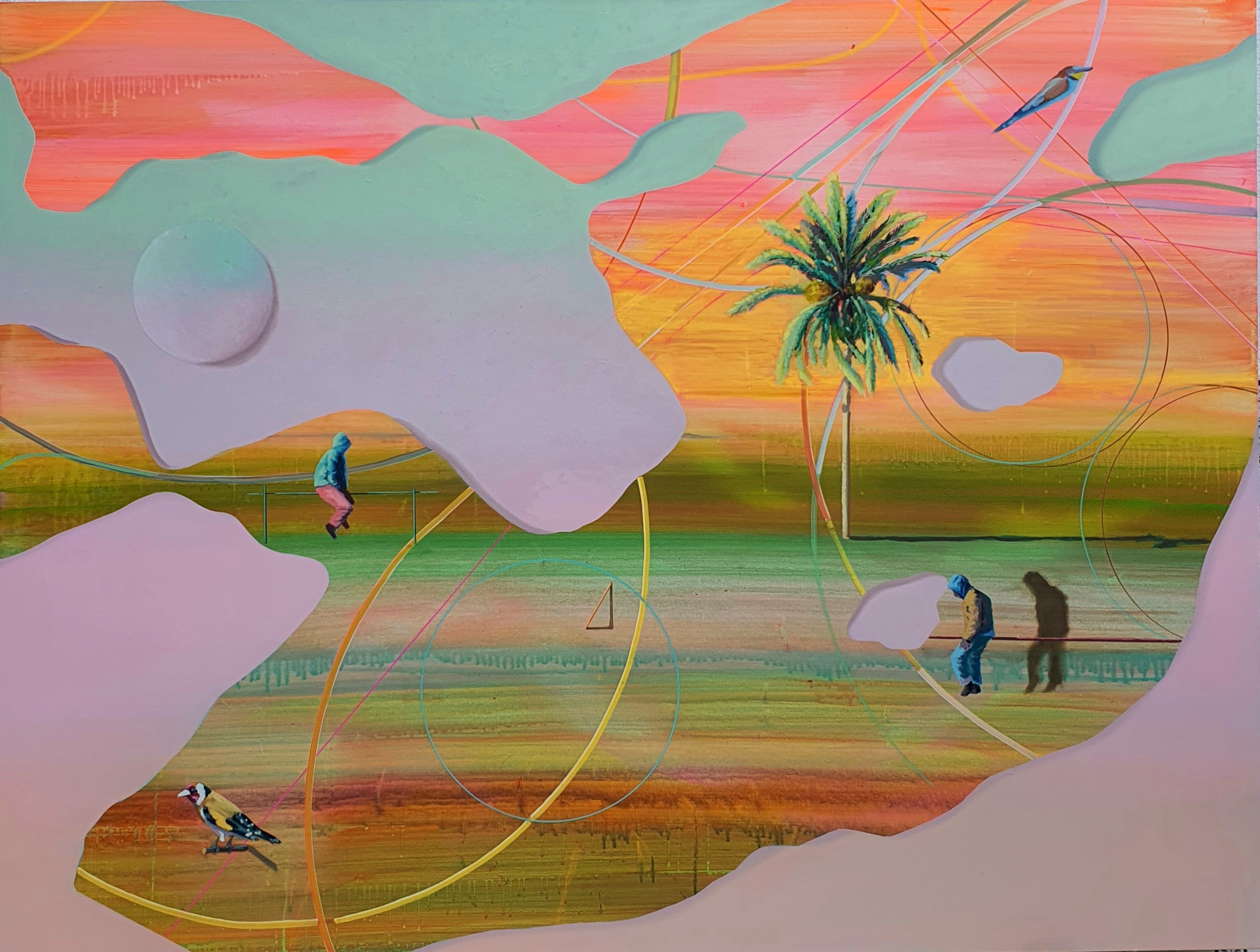 Bird, 150x200cm, 2022