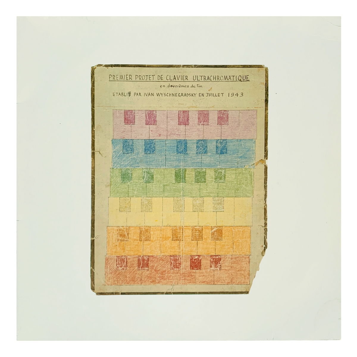 Edition Block EB 107/108 Ivan Wyschnegradsky - Various | Auszüge aus Gesprächen zwischen Ivan Wyschnegradsky und Robert Pfeiffer Sylvaine Billier | Martine Joste | Jean-François Heisser | Jean Koerner | Jacques Wiederker | Michel Decoust Design: Ivan Wyschnegradsky (artwork)