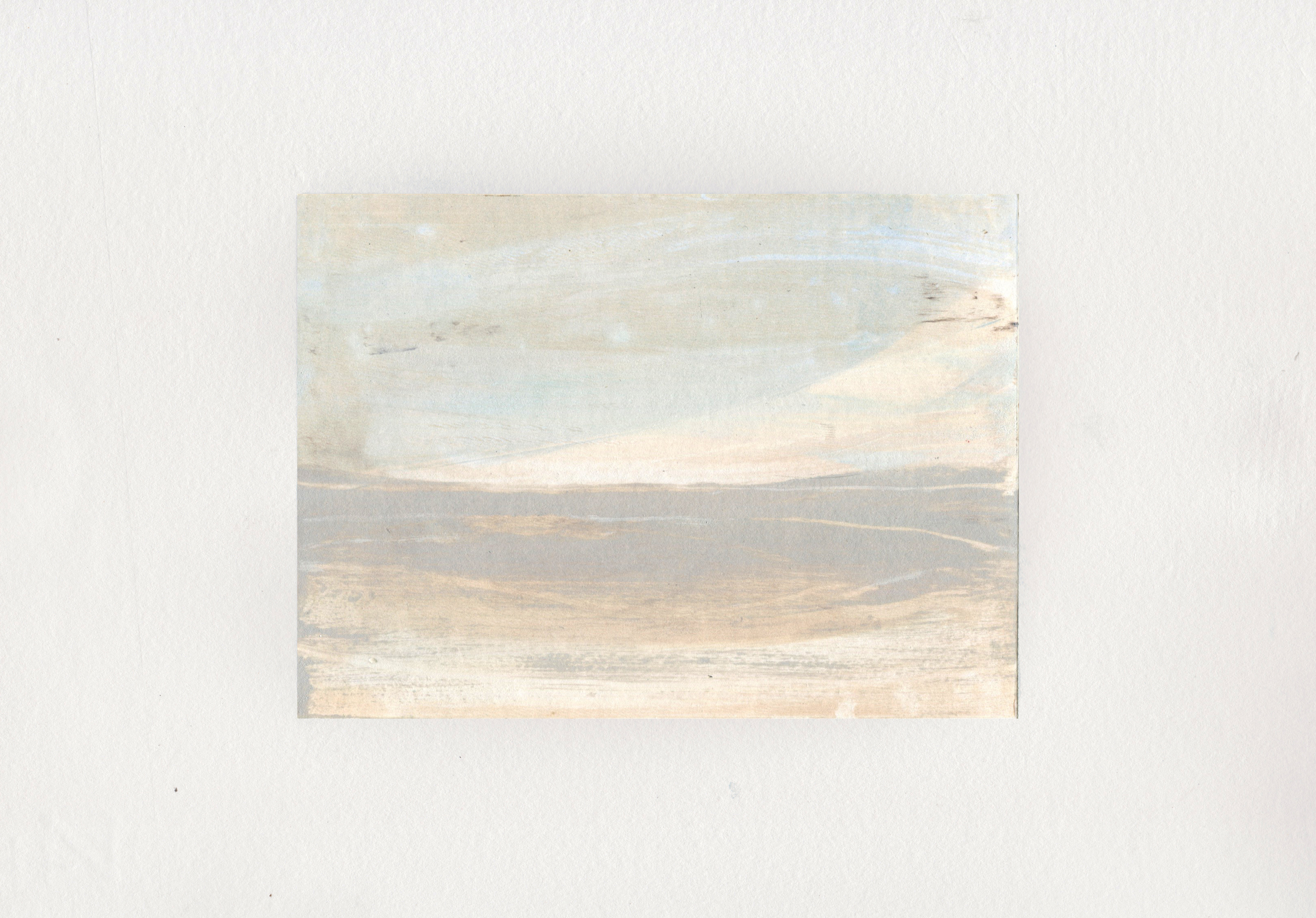 October 20th, unique monotype, 2015, 10.5 x 15 cm