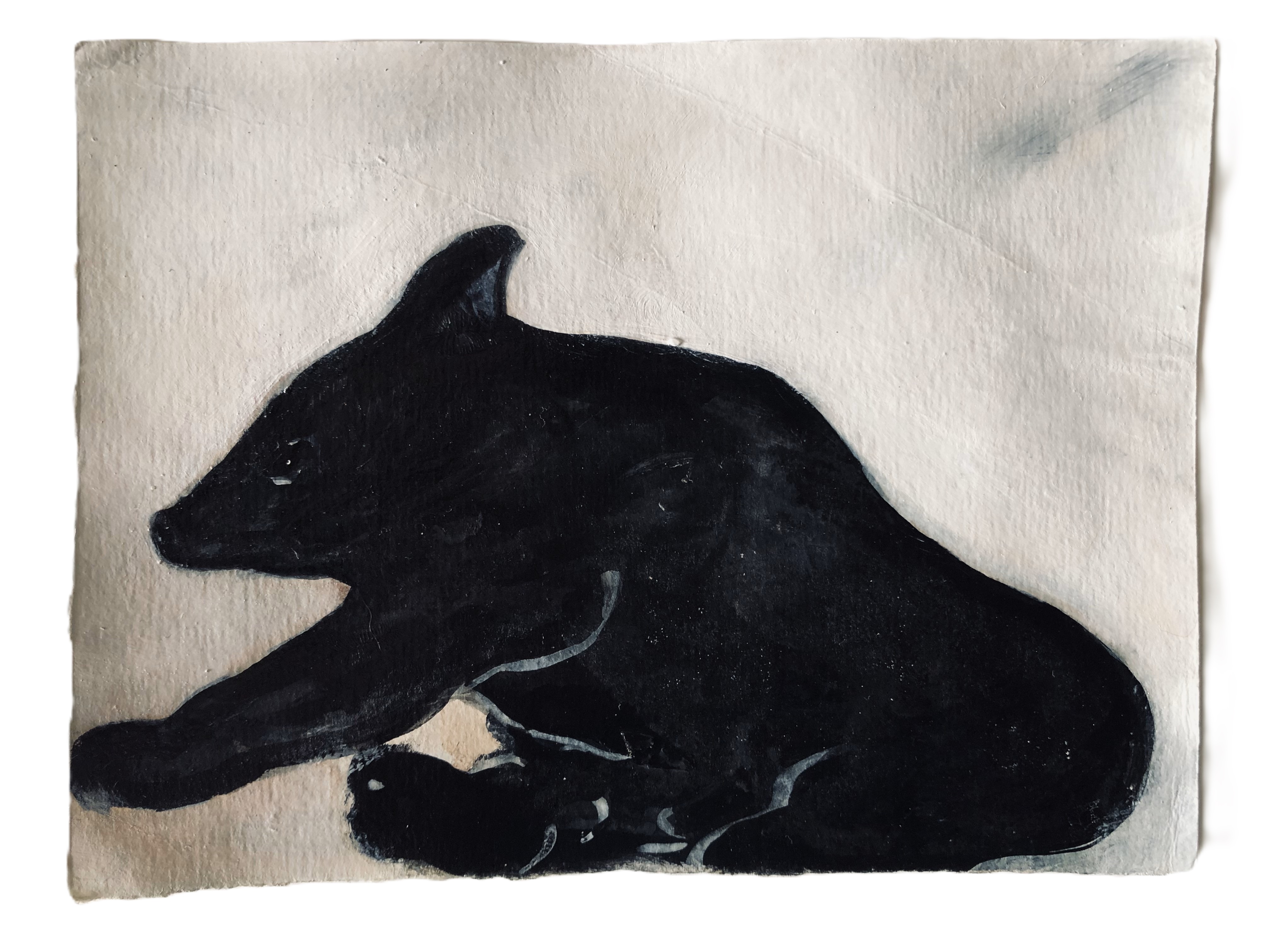 N.C. - Mixed media on paper - 12x16 cm