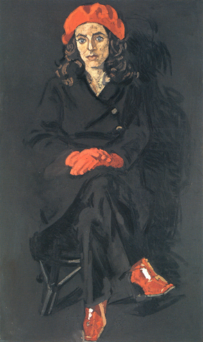 Charlotte, huile sur toile, 162 x 97 cm, 2004