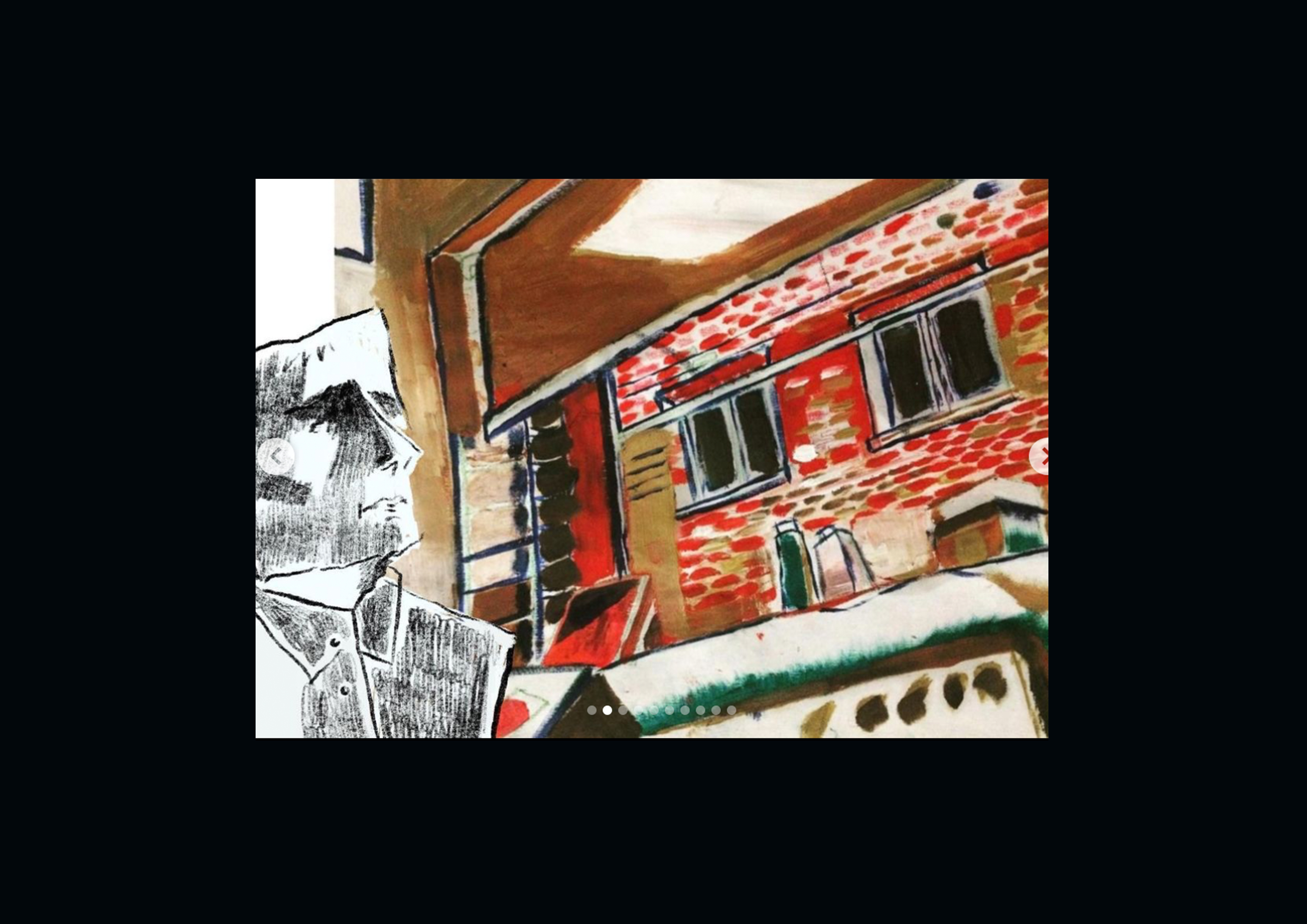 looking outside windows