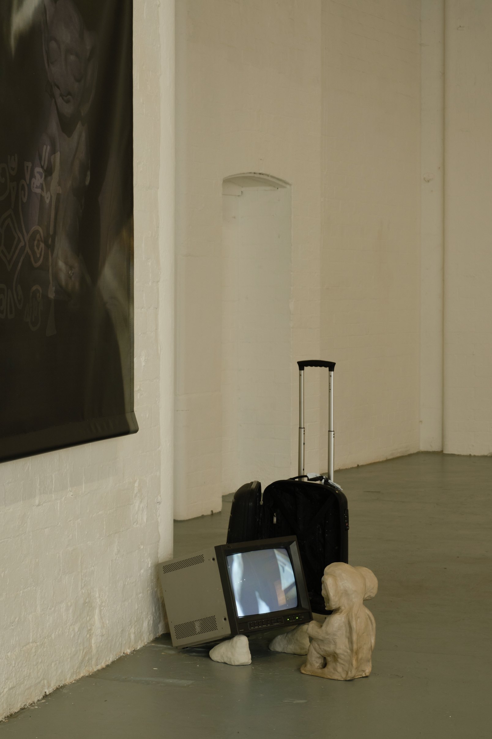 Concealed in the half light, Catalyst Arts, 2021, installation view. Photography by Simon Mills.