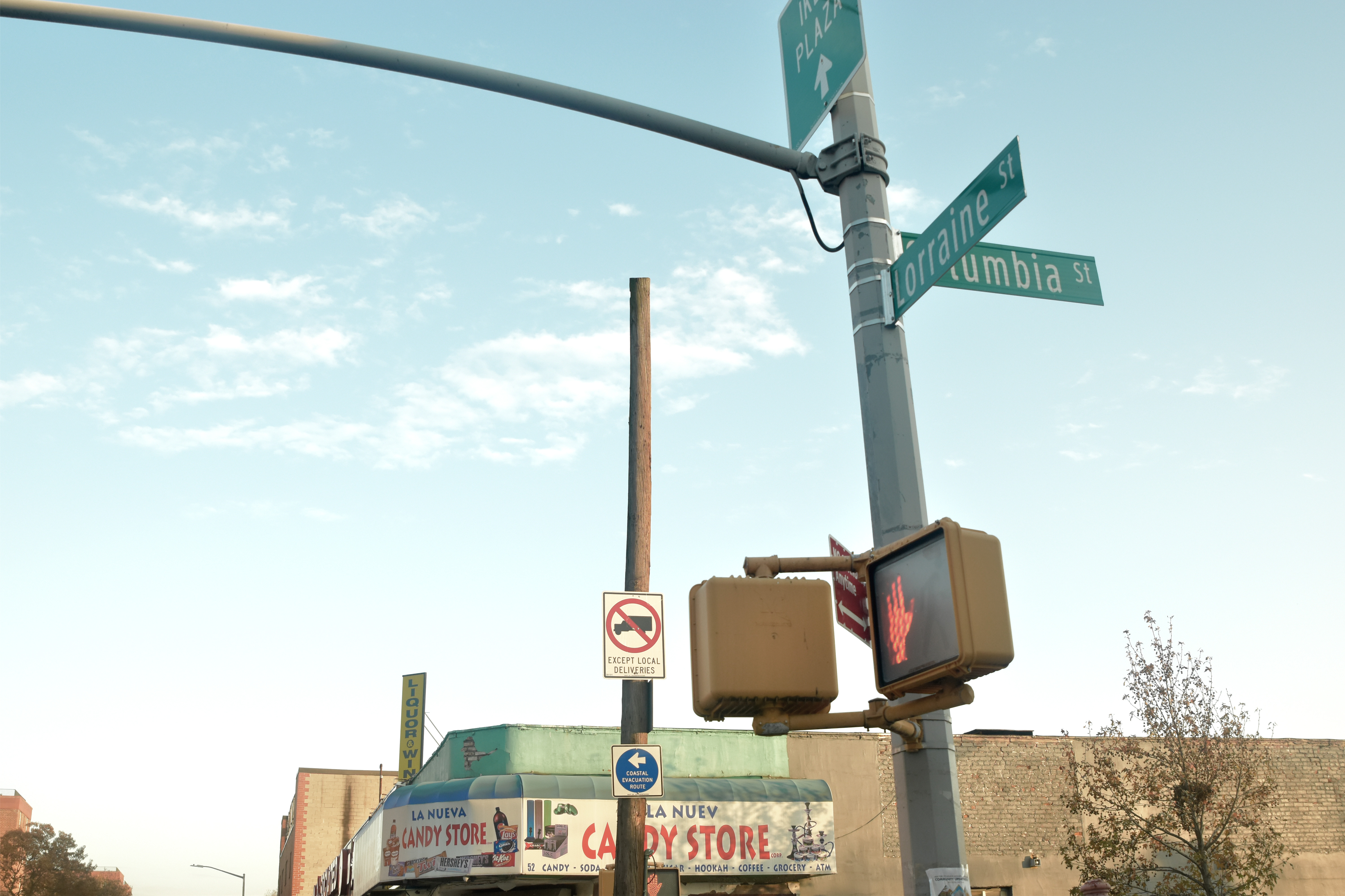 Photographs of locations that were important to our companion's story during one test of the Companion Walks experience.