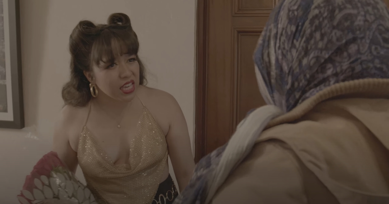 Script said "she has a killer look." Francisca delivers (to win).