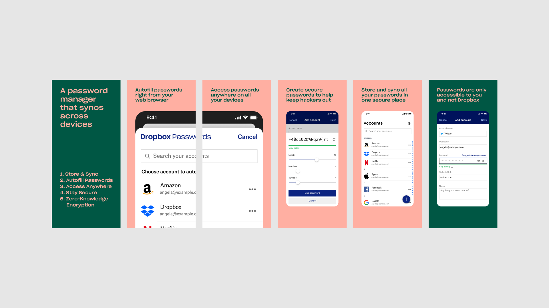 2/6 - App Store (Passwords App)