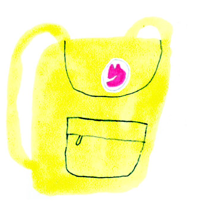 Backpack for Moon Magazine