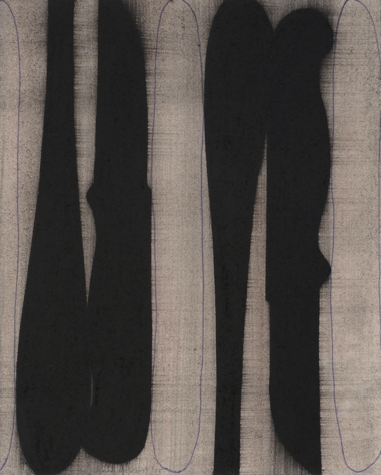 Untitled 2005, mixed media on paper, 20 x 16 cm