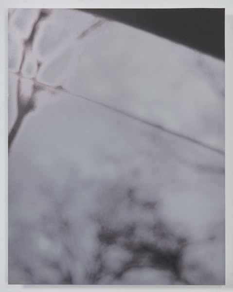 Car Window 33, 20 x 15. UV Curable Ink on Mirrored Dibond.