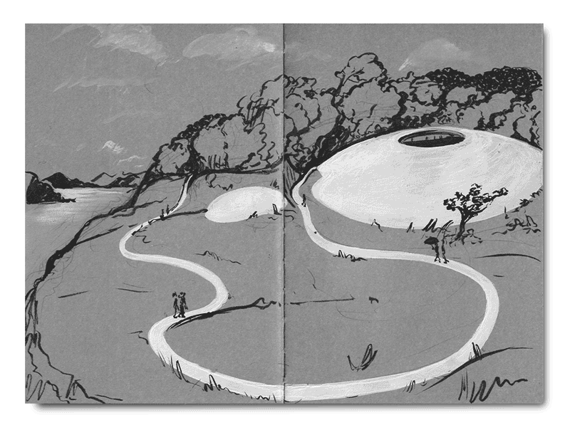 Sketchbook - Teshima Art Museum