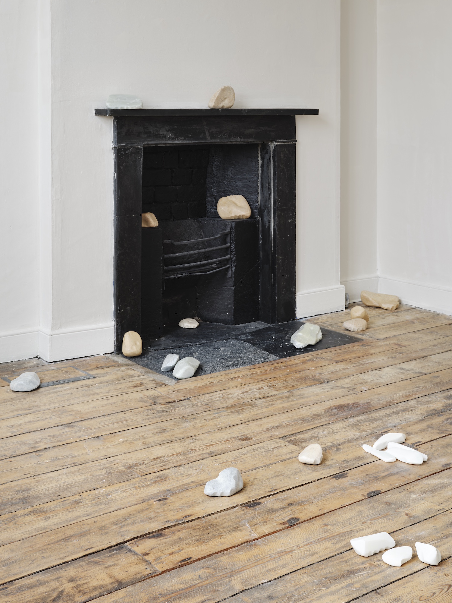 Marie Farrington, [x] Figures for Lifting, 2025. Photo: Ros Kavanagh, courtesy of The Dock.