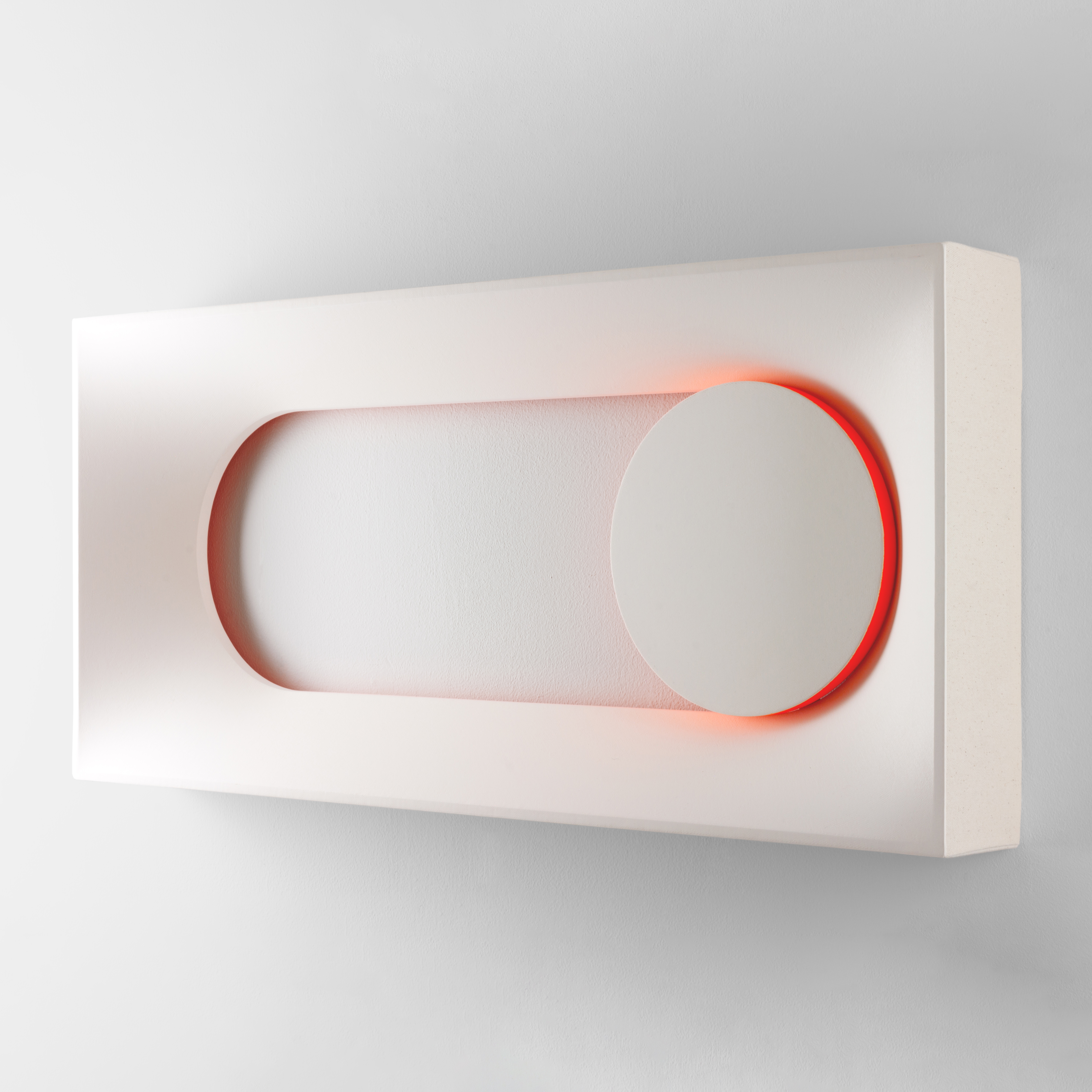 Three Worlds (landscape orange), 2025