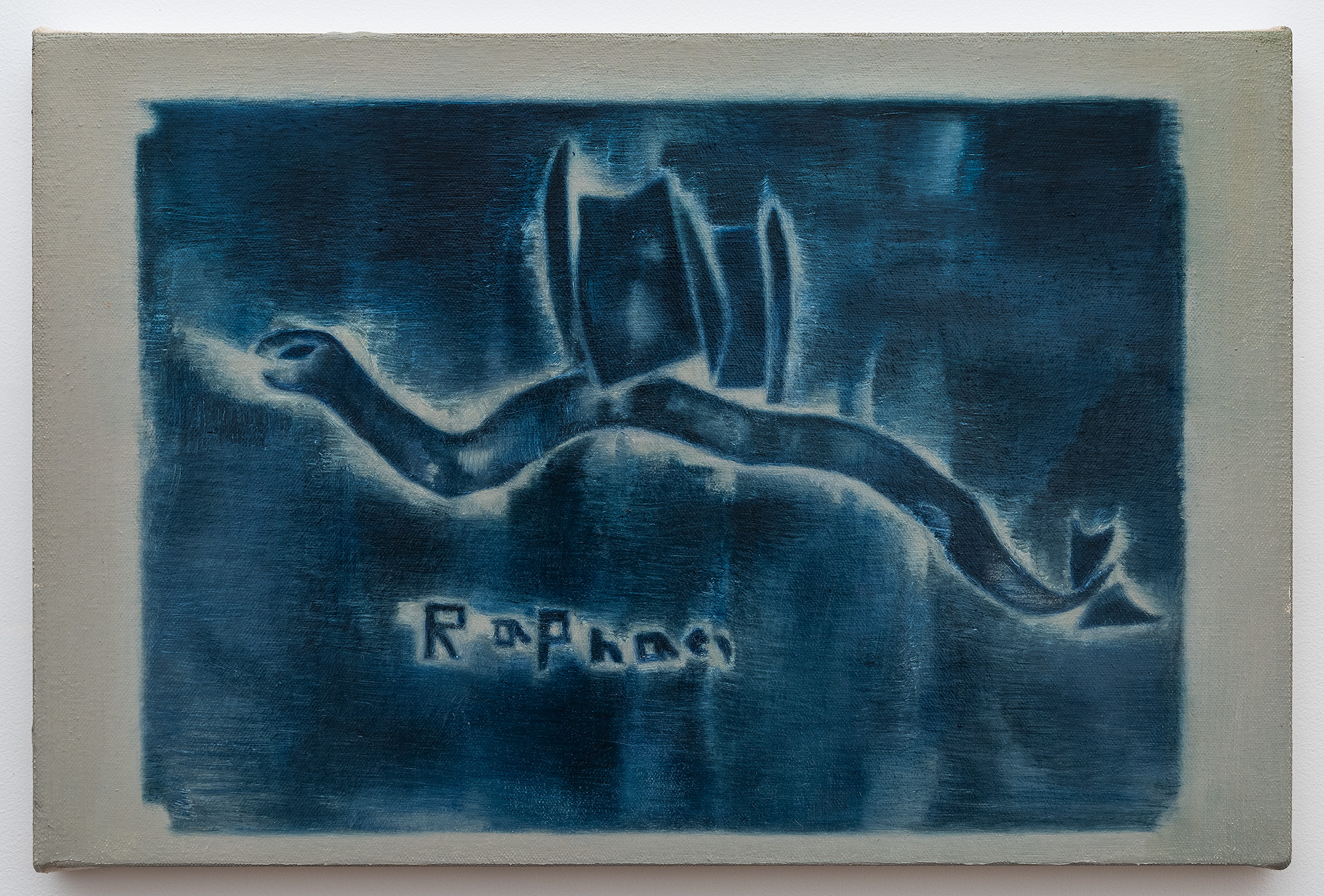 Homage to My Students 1, 2023 9"X12", oil on canvas