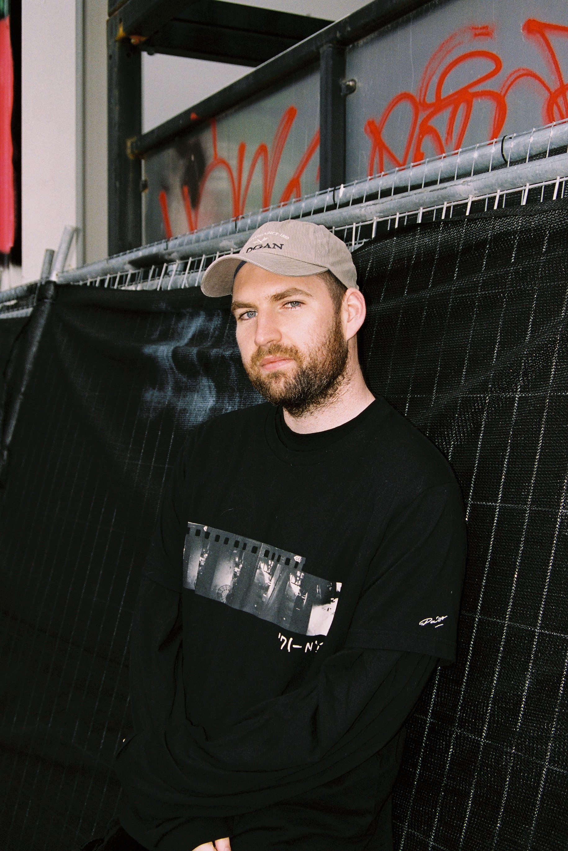 Sam Dunlay/And$um in Ōtautahi, photographed by Ella Waswo