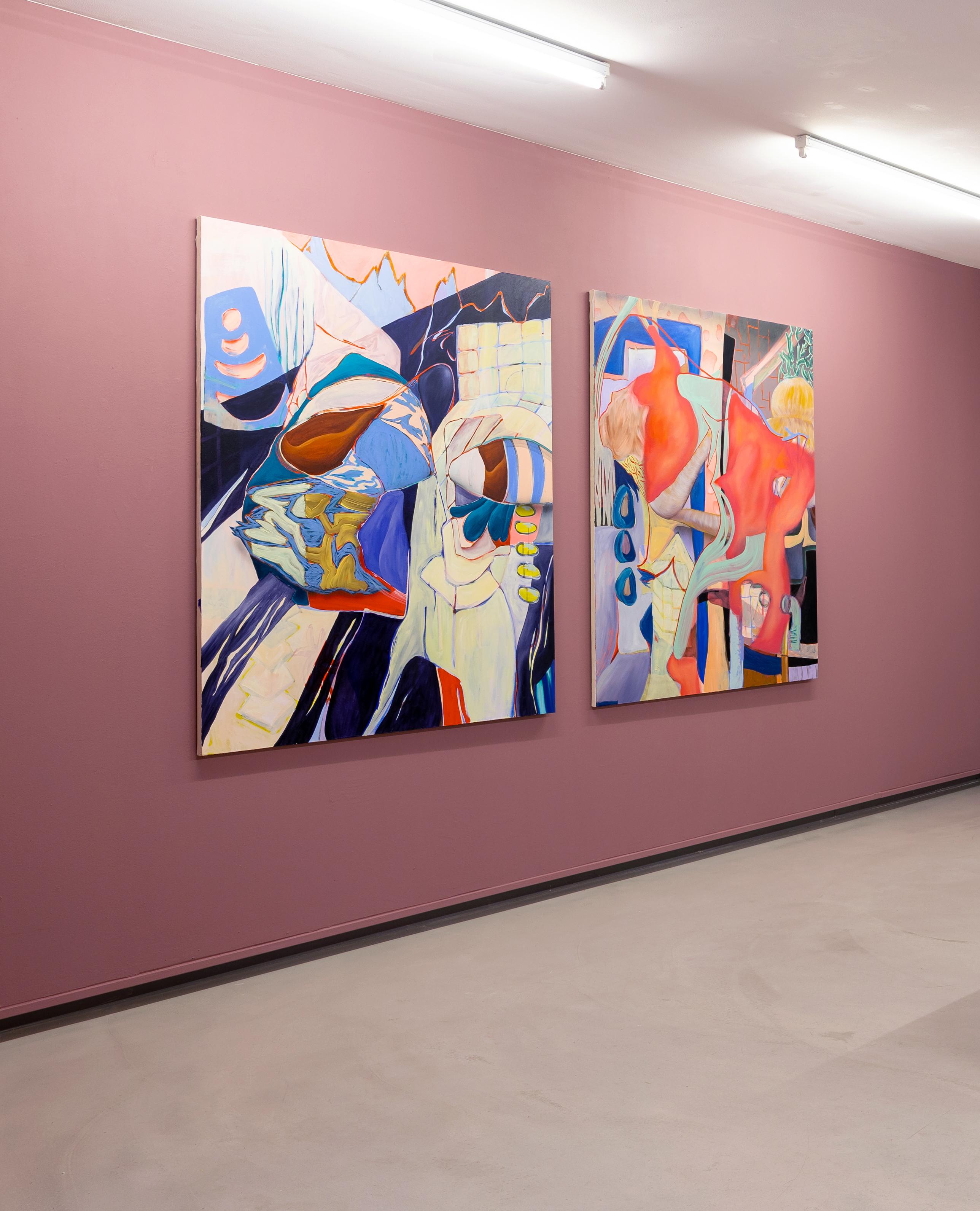 Got So Much To Tell You, Installation Shot, Galerie Bart (NL) Photo: Maarten Delobel