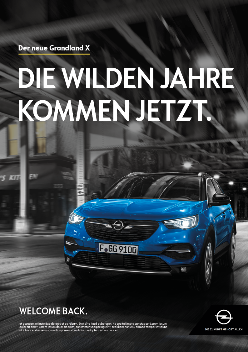 Opel Grandland X Welcome Back Lukas Kolling