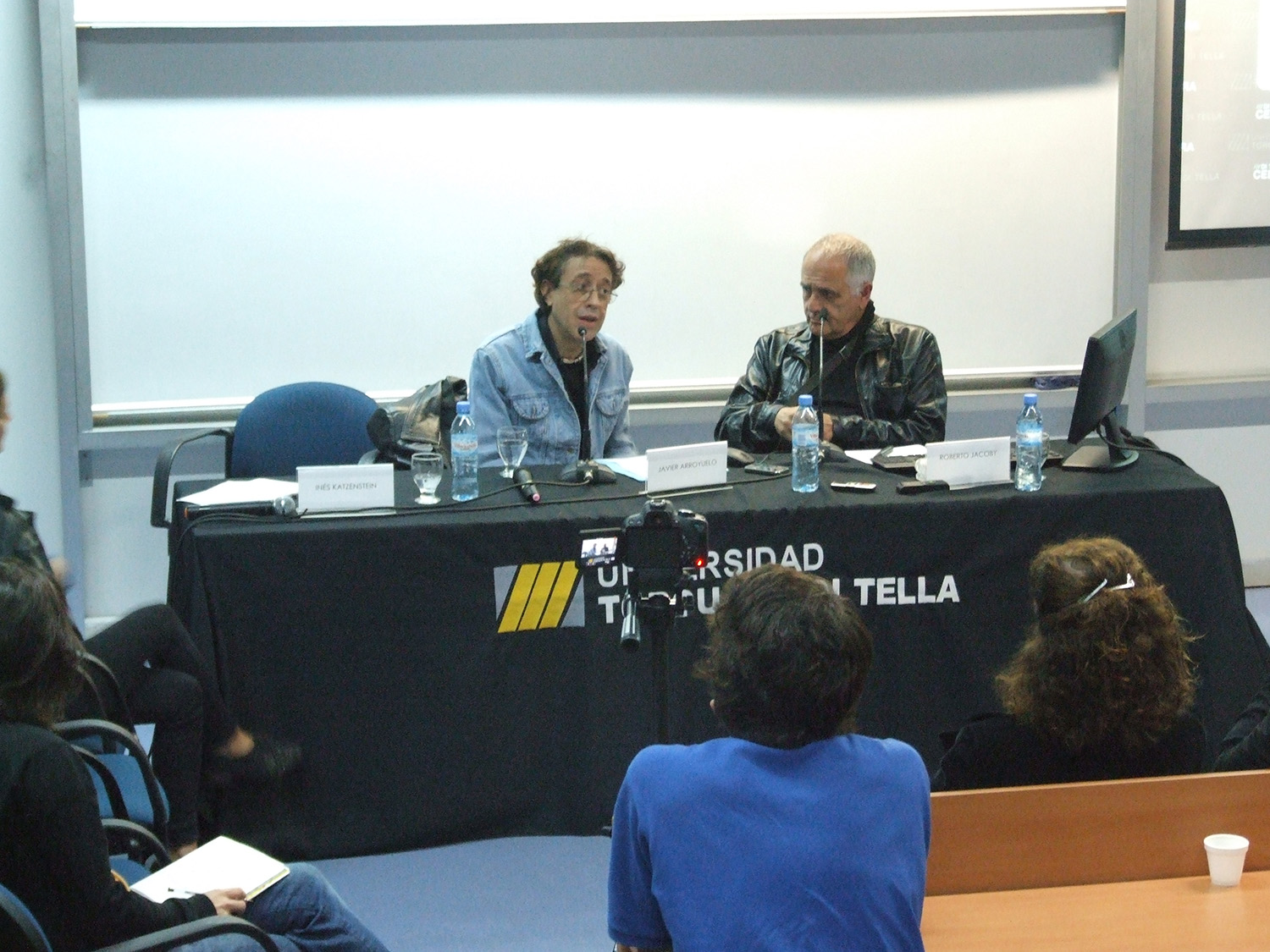 Javier Arroyuelo y Roberto Jacoby