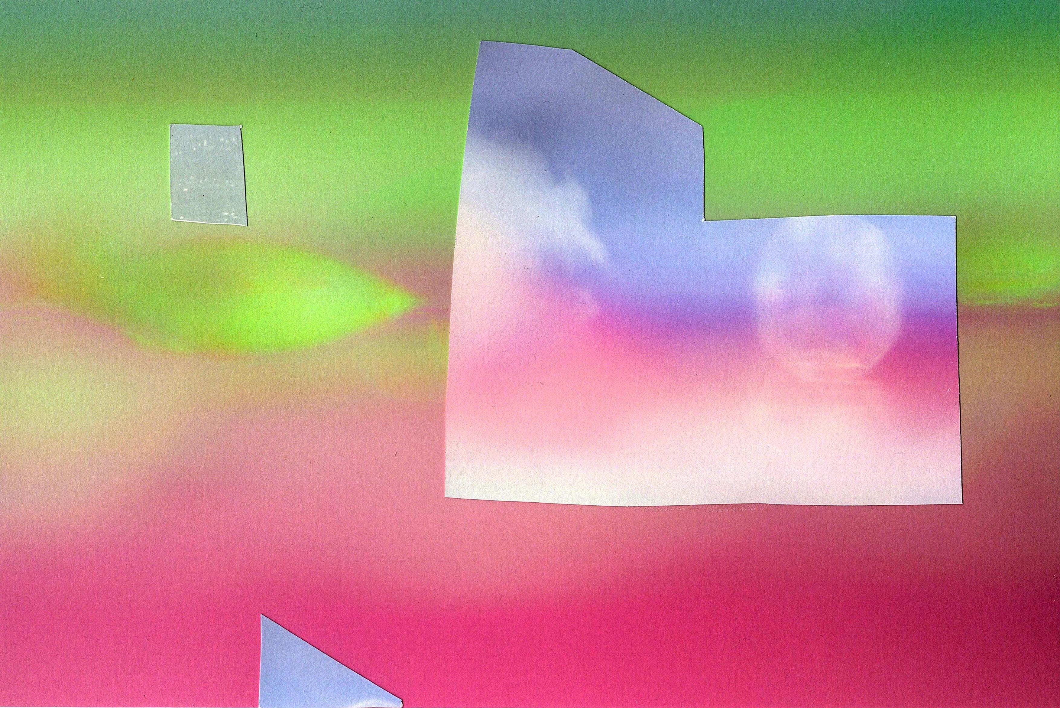 Clouds, 2023, photomontage of giclée prints, 30 x 20 cm