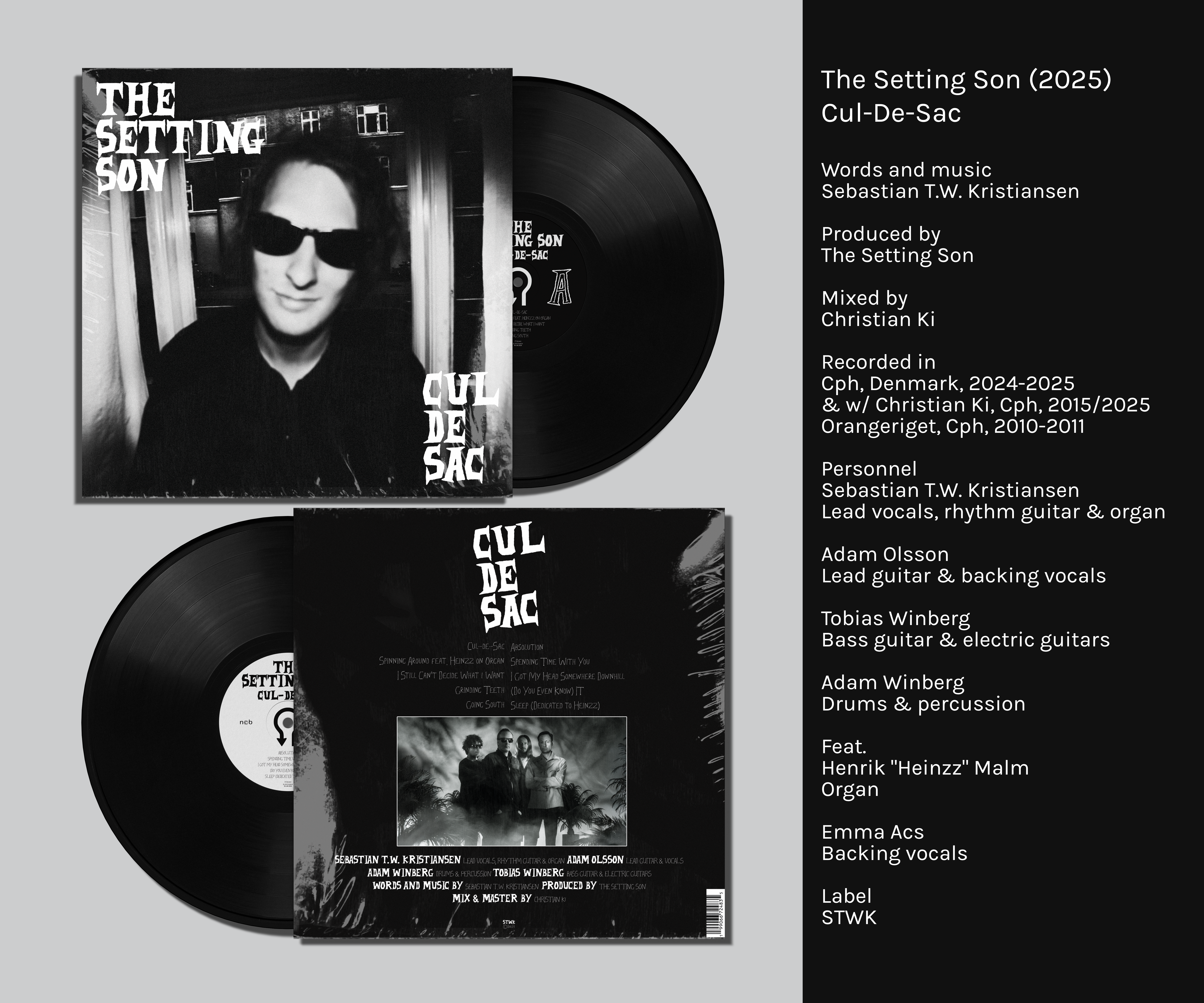 Buy the 12" 180g black vinyl HERE︎︎︎