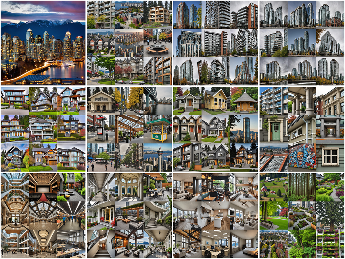 Calgary represented by 100 generated samples within the LCA-GCS dataset.