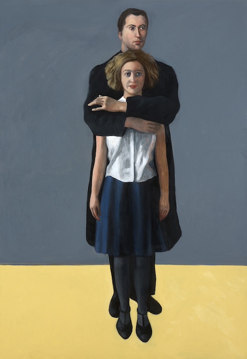  REPORTAGE   2023 olio su tela cm 190x130