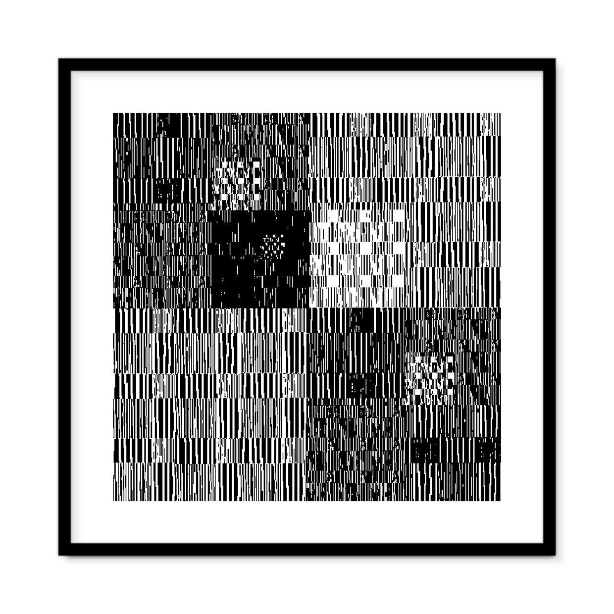 "Unreadable Patterns / 7"   Giclée fine art print on Hahnemühle Watercolour paper / Variable dimensions / Edition of 6