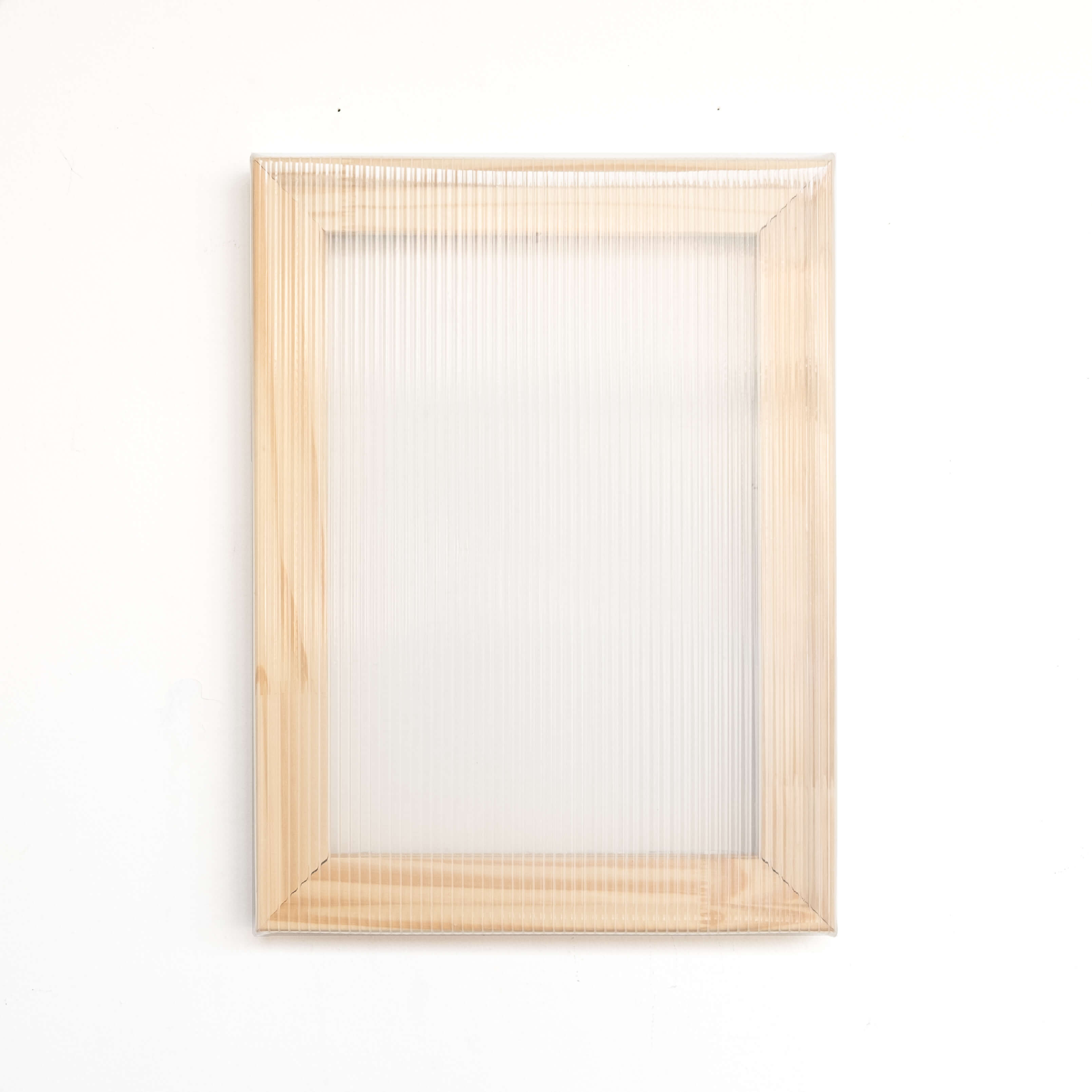 Runner (Clear), 2020, Plast-O-Mat&reg;, 18 x 12 in