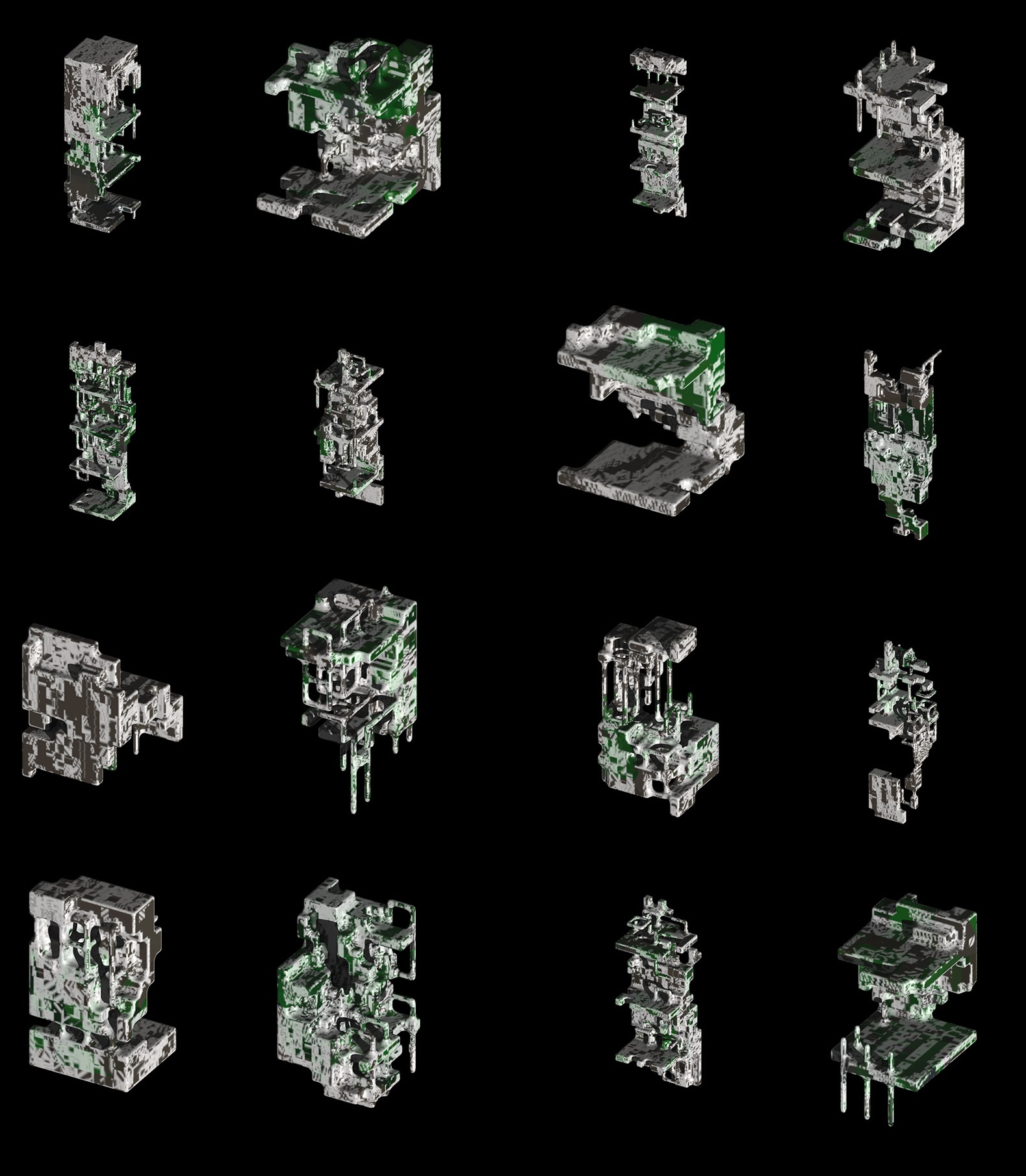 Contextual Dreaming, 3D-samples
